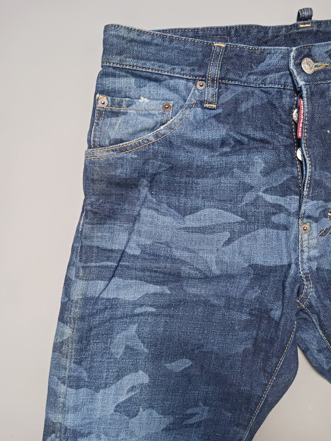 [30] 정품 디스퀘어드2 카모플라쥬 케니 트위스트진 청바지 상품이미지2