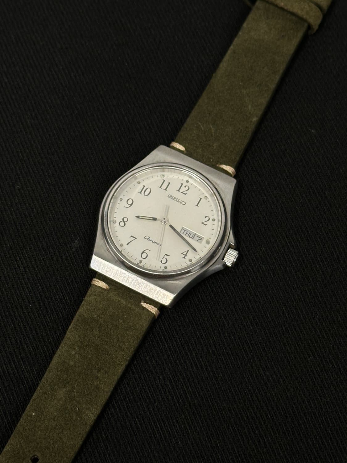 Seiko Vintage 세이코 크로노스 데이데이트 시계 상품이미지1