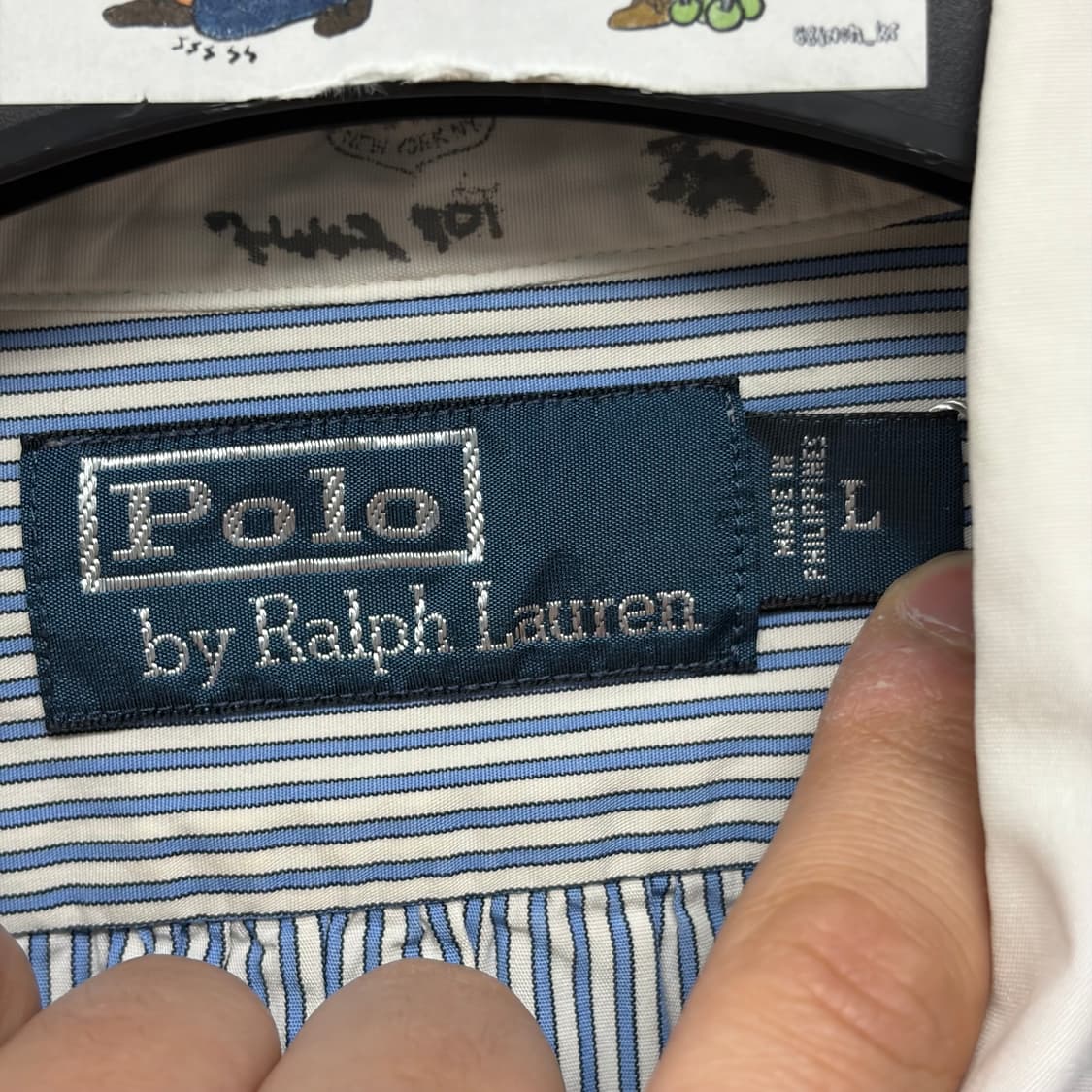 폴로 랄프로렌 스트라이프 셔츠 2  상품이미지5