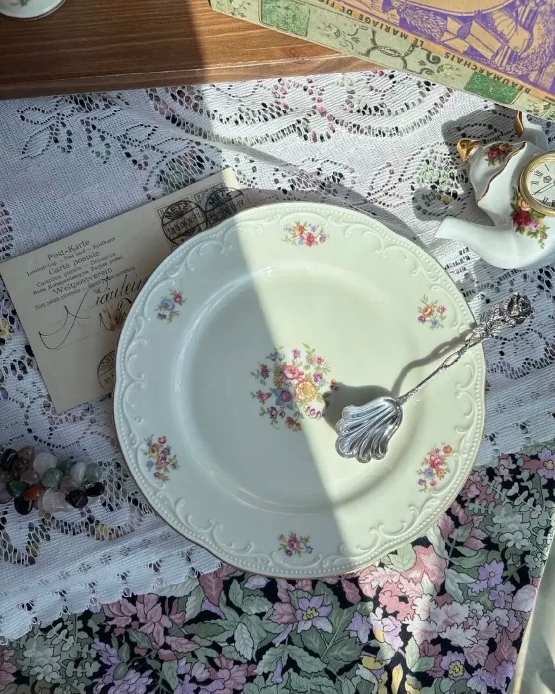 독일 빈티지 티르센로이트 디저트 접시 상품이미지3