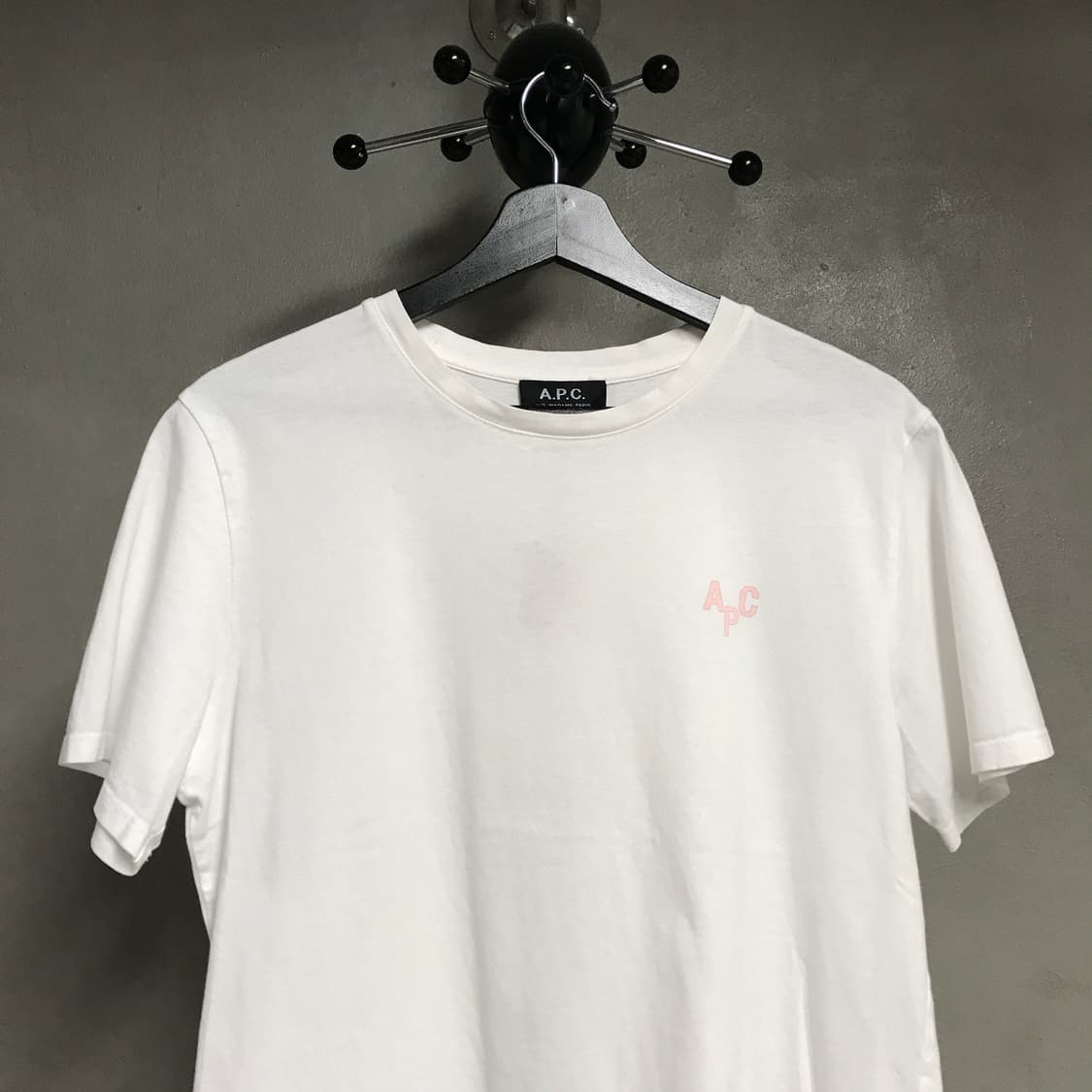 APC 아페쎄 화이트 반팔 티셔츠 XS(W) 상품이미지2