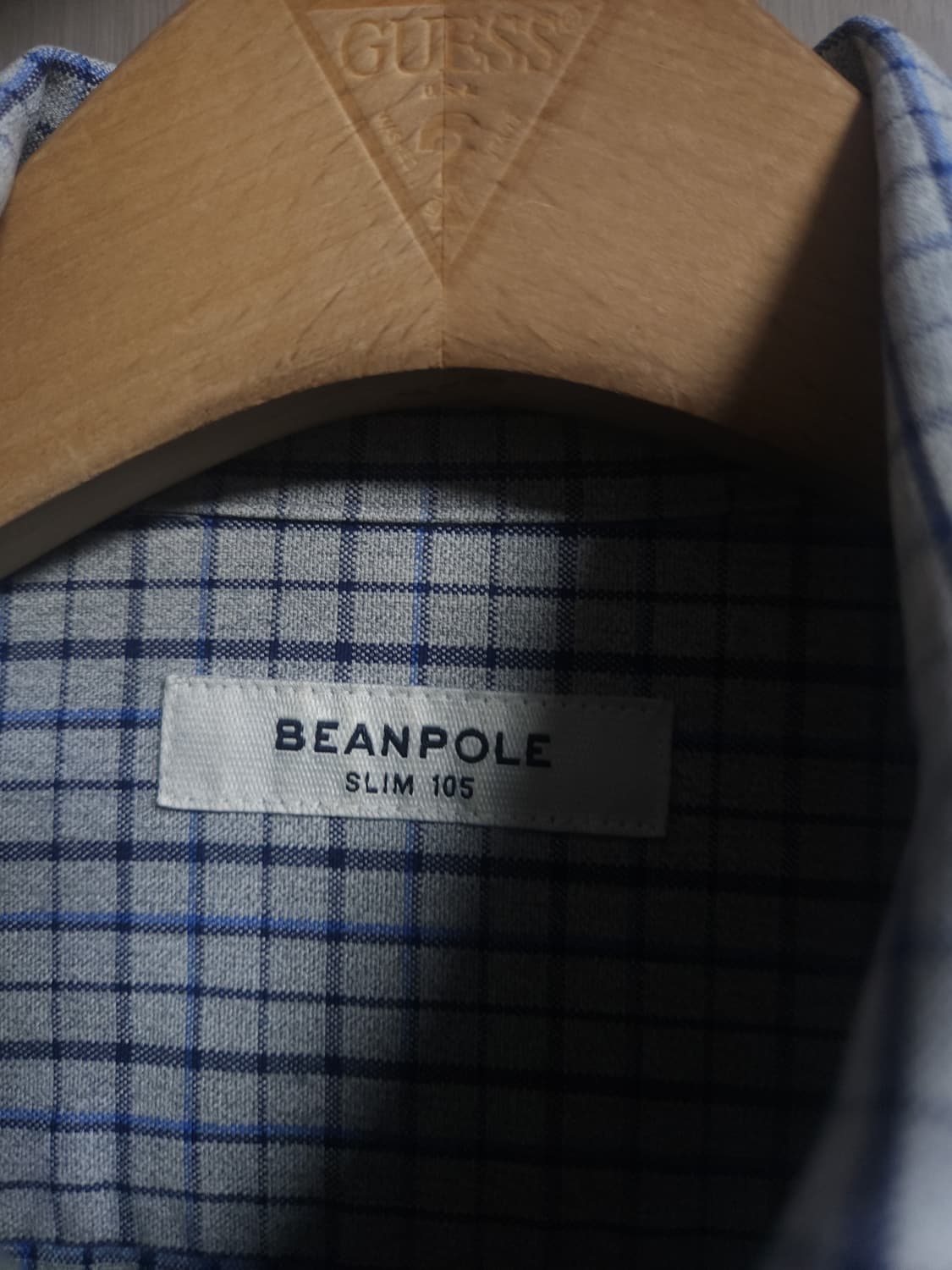 빈폴 긴팔 체크셔츠, XL(슬림핏) 상품이미지3