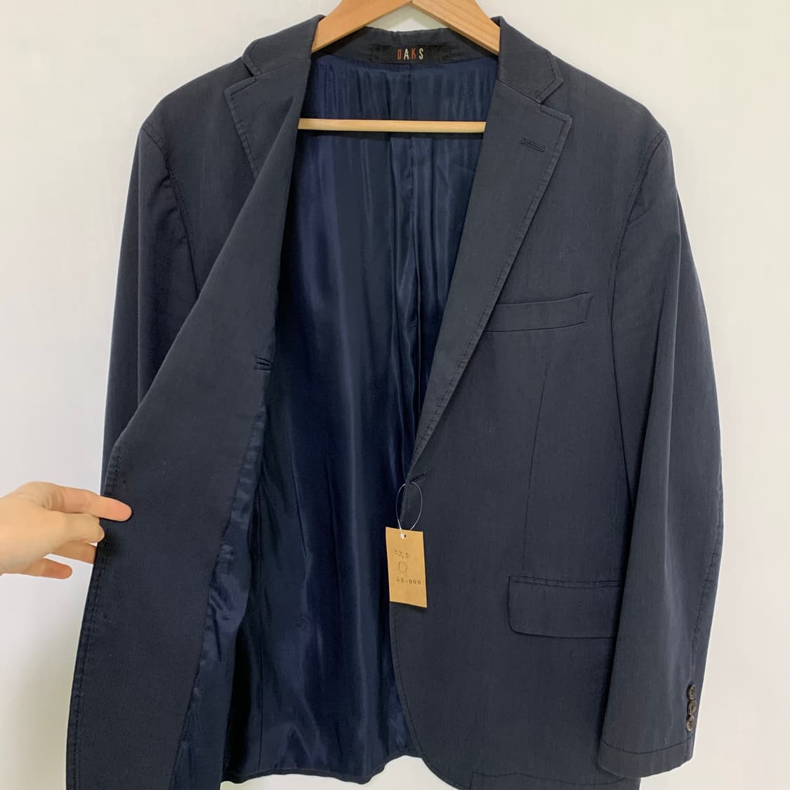 닥스 차콜 네이비 남성 블레이저 자켓 긱시크 100 남녀공용 상품이미지9