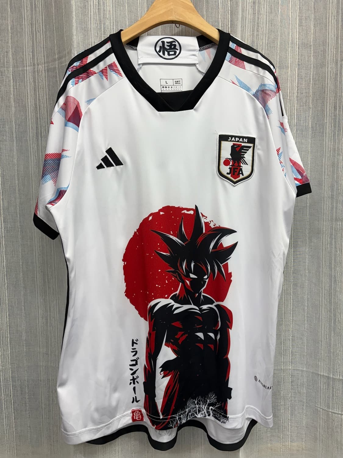 아디다스 일본 국대 드래곤볼 손오공 GOKU 유니폼 져지 상품이미지1