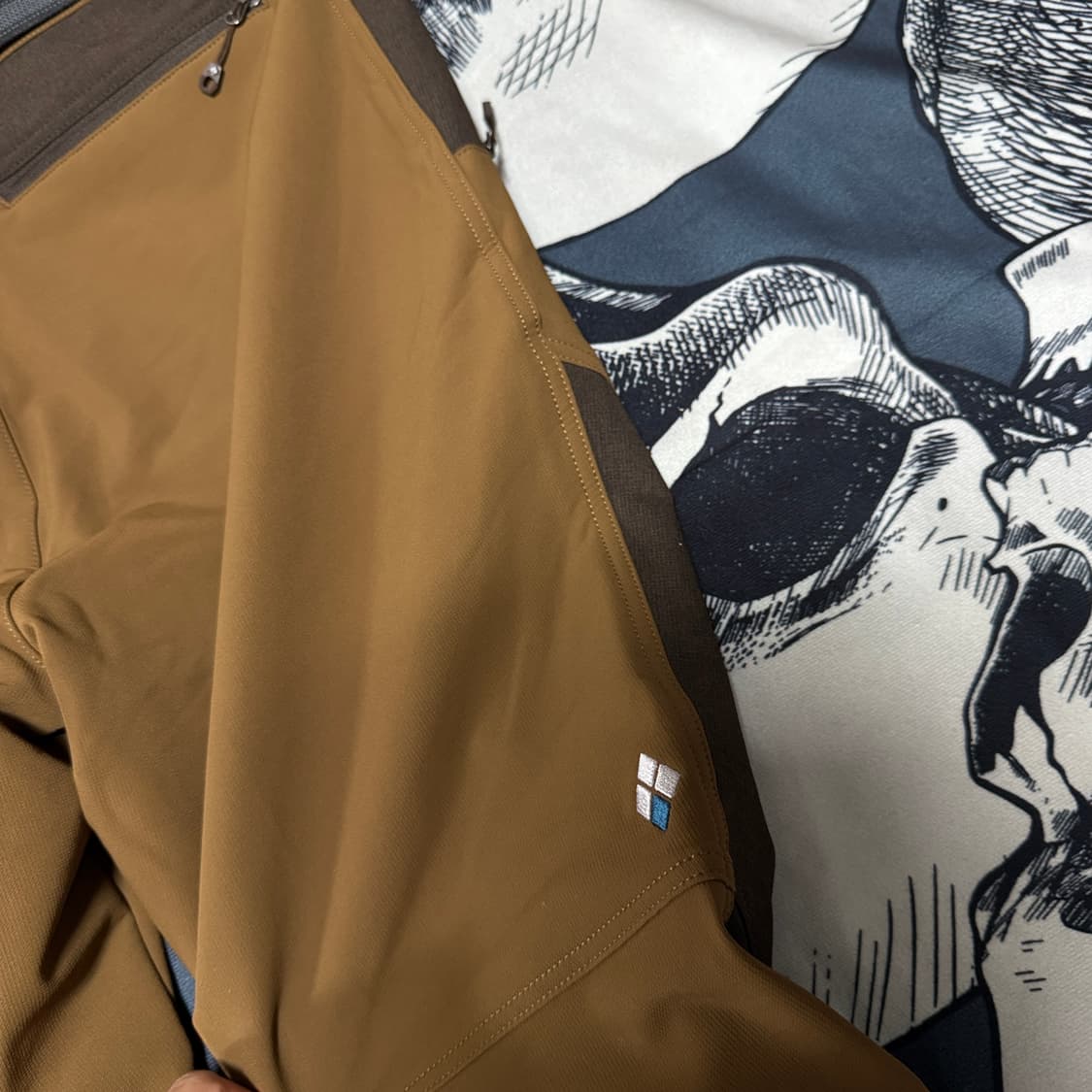 몽벨 기모 기능성팬츠 86(XL)사이즈  상품이미지5