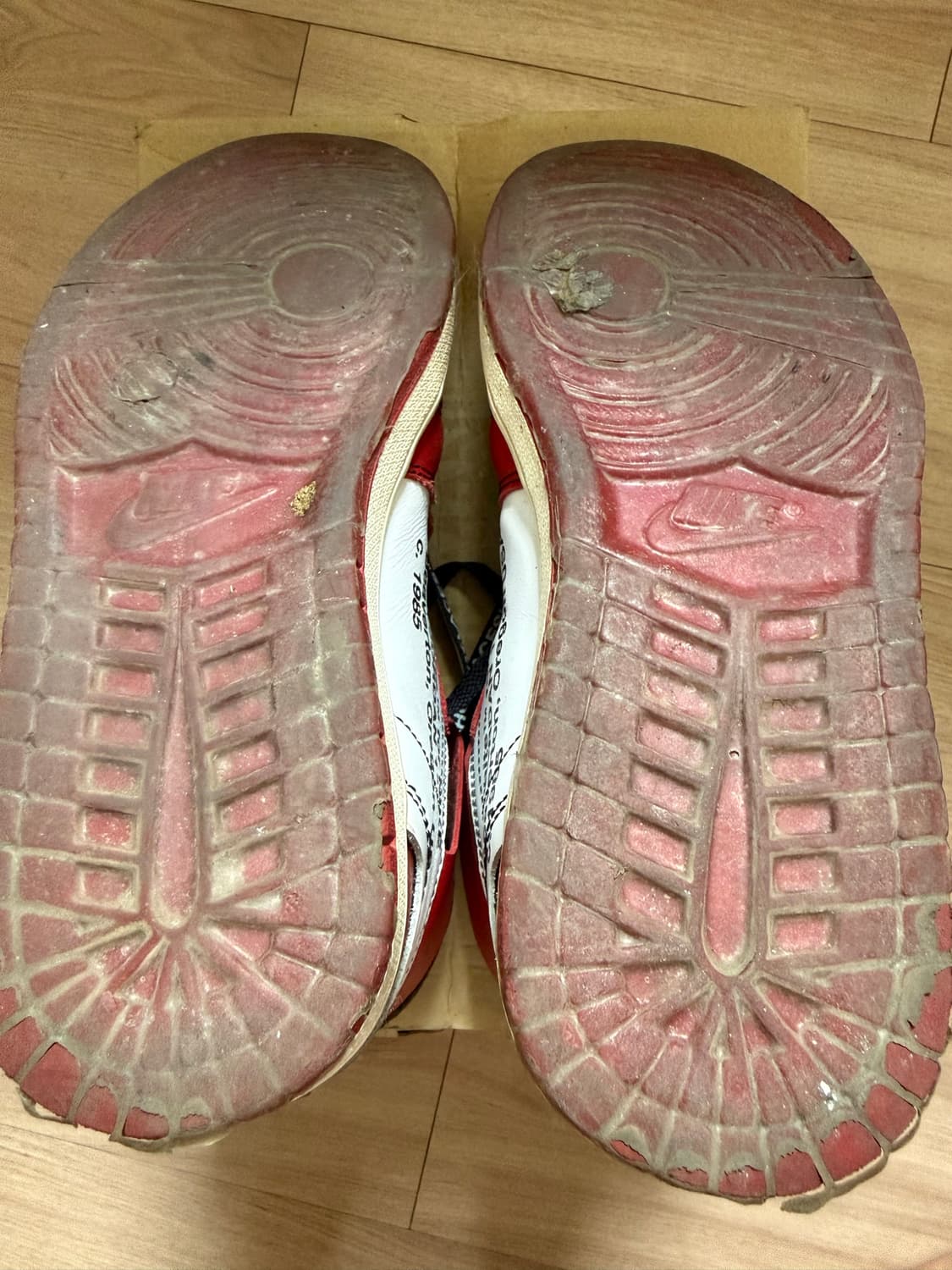 [260] 오프화이트 조던1 시카고 더텐 상품이미지3
