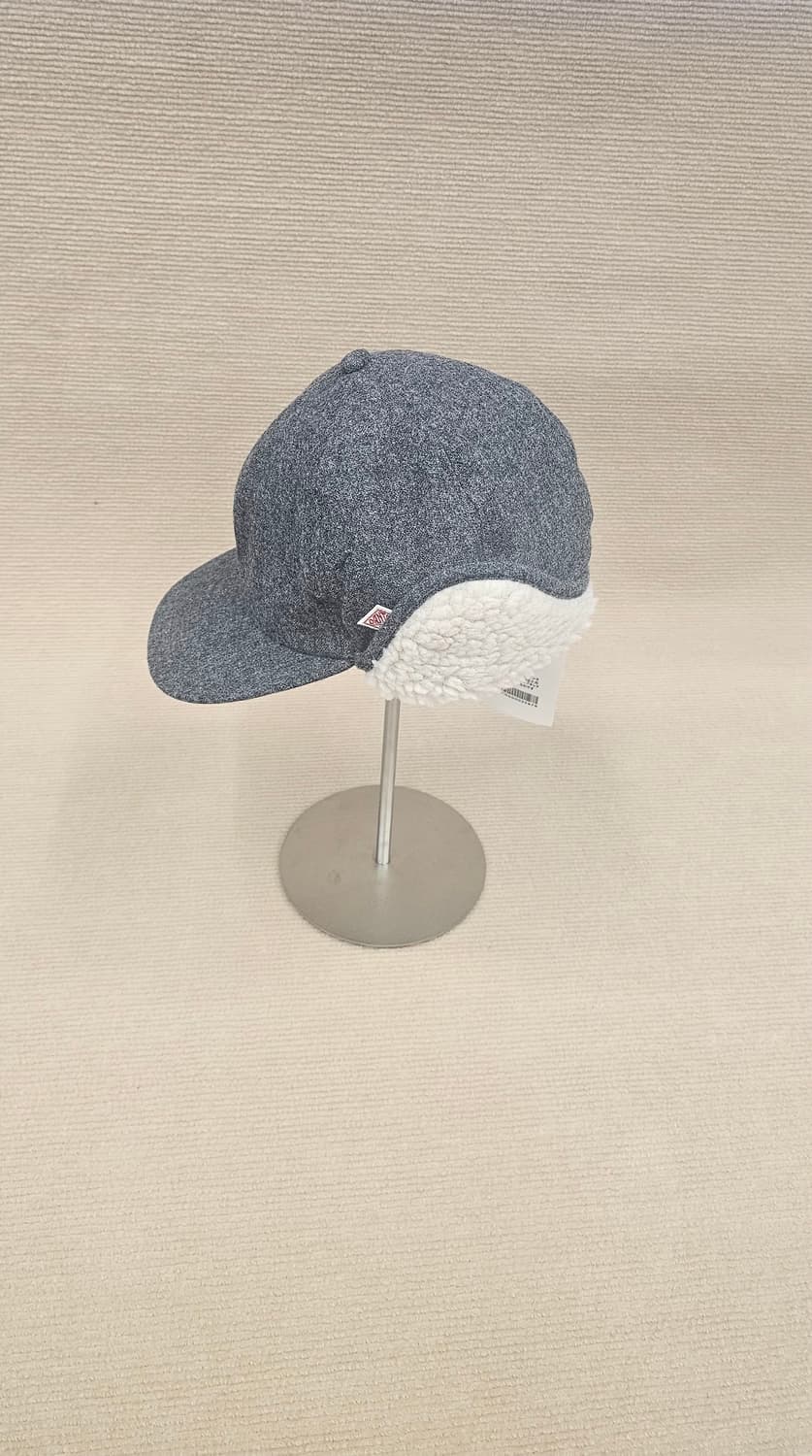 단톤 울 에타민 보아 6패널 캡 - 그레이 상품이미지2