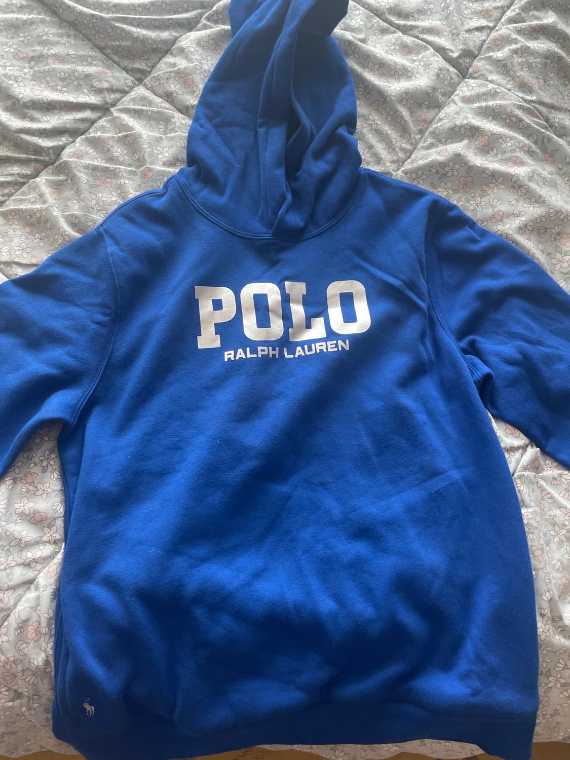 폴로 파란색 후드티 XL(18-20) 새상품 정품 상품이미지3
