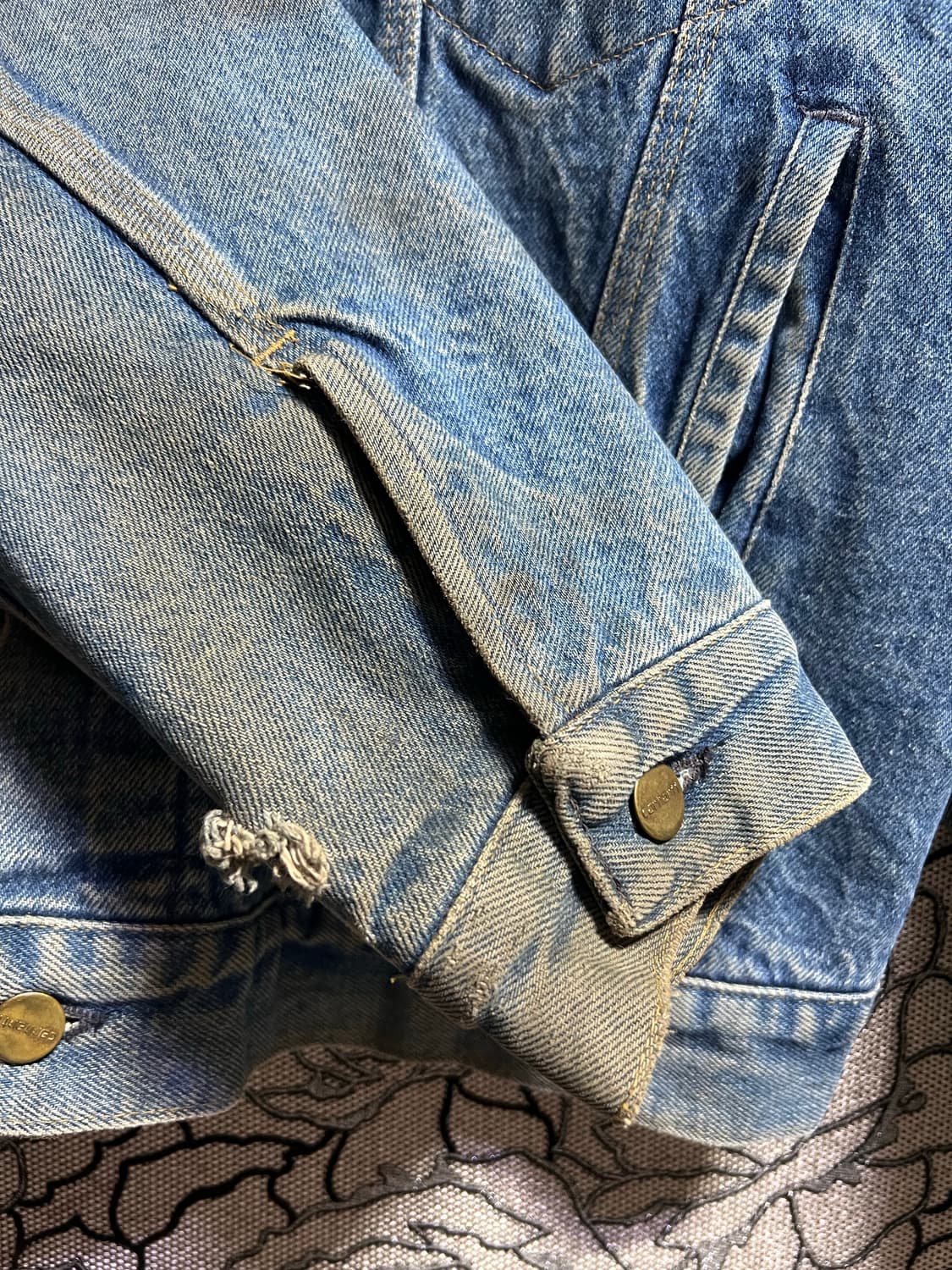 빈티지 90‘s 칼하트 데님자켓 상품이미지5