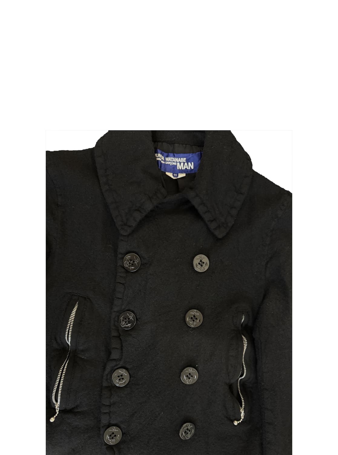 junya watanabe 07s 축융 피코트 XS 상품이미지2