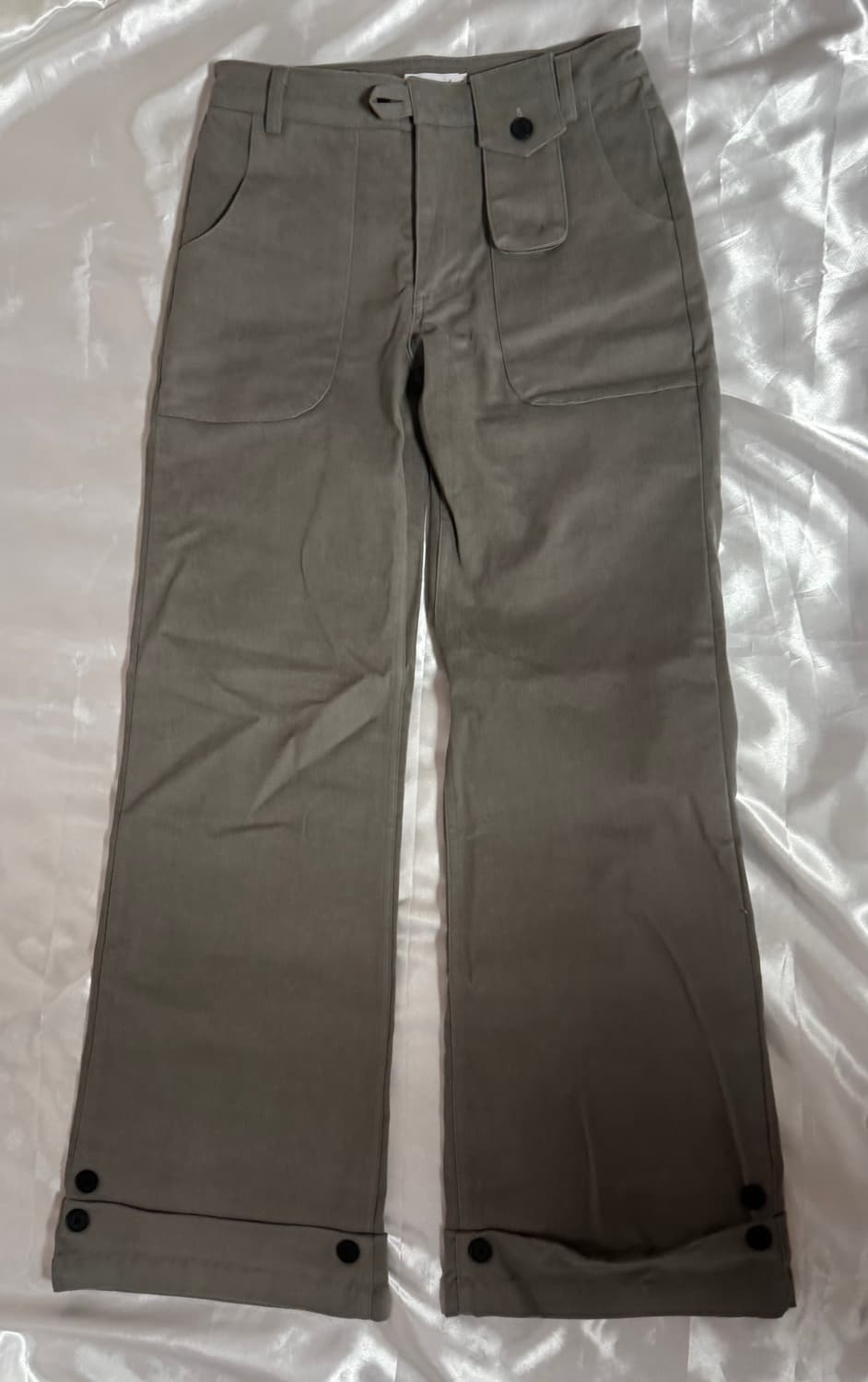 미세키서울 Mini pocket button pants GREY 상품이미지2