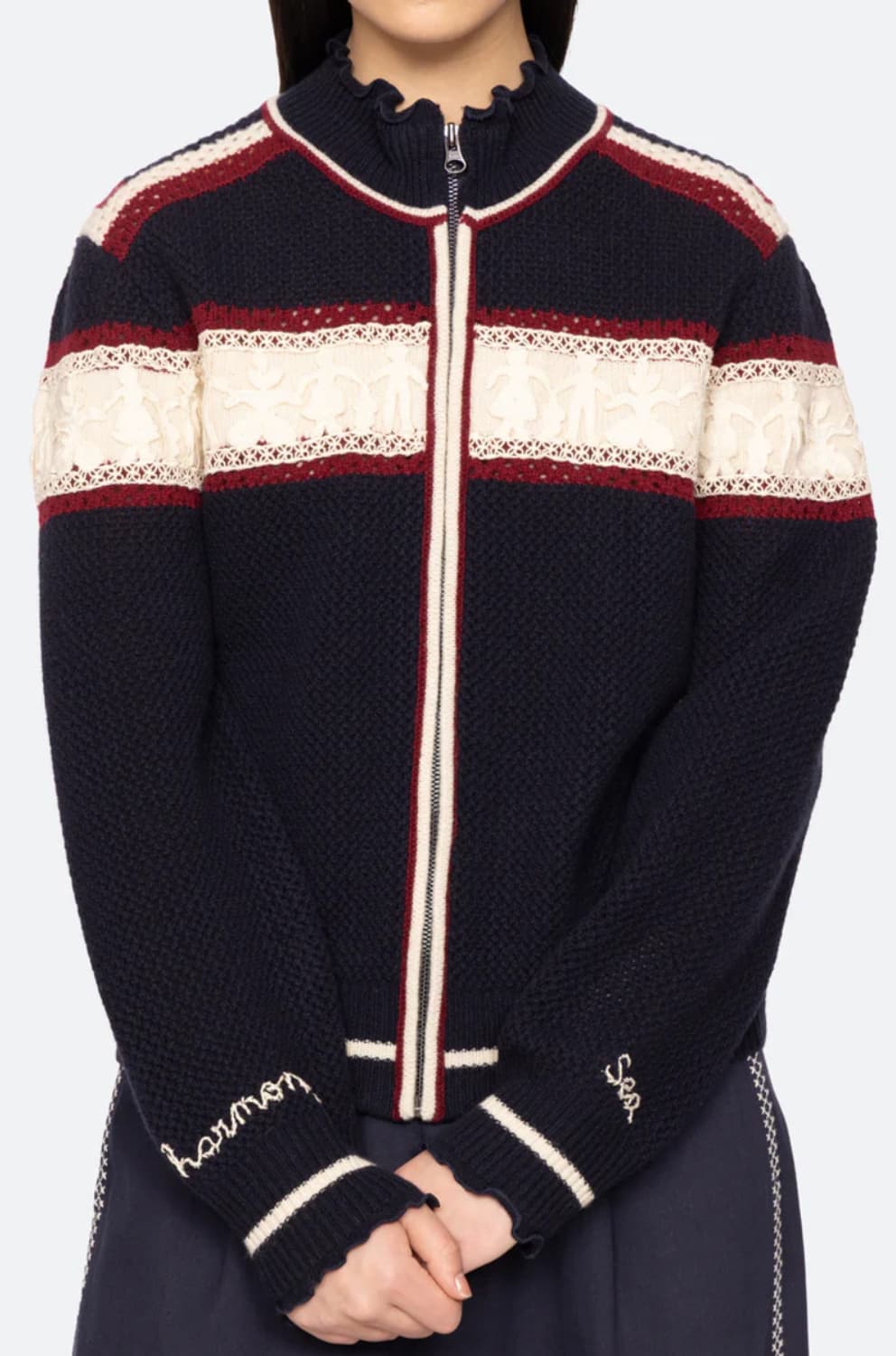 씨뉴욕 Sea New York Zip Cardigan 상품이미지3