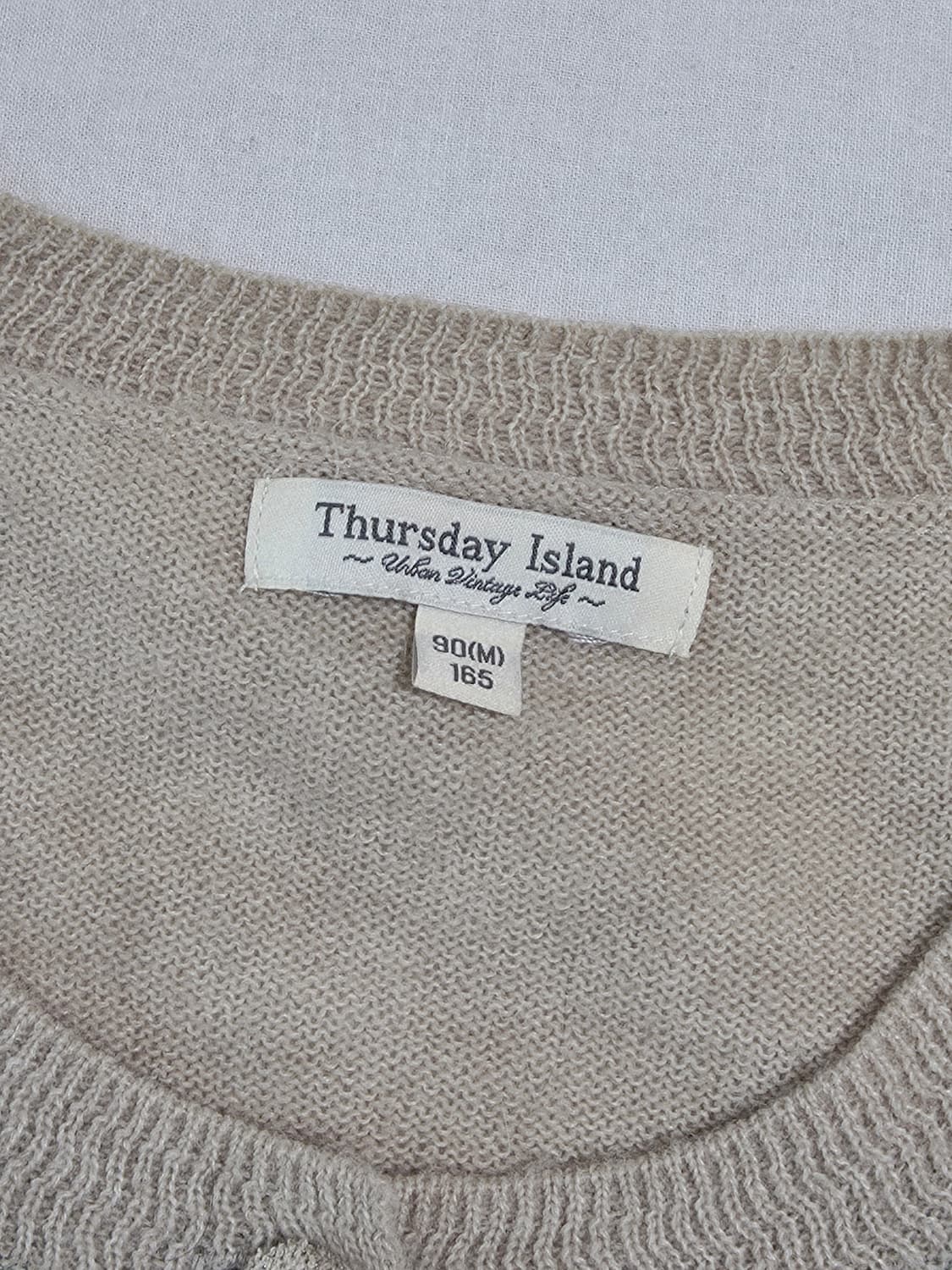 Thursday Island 써스데이아일랜드 알파카혼방 가디건 상품이미지6