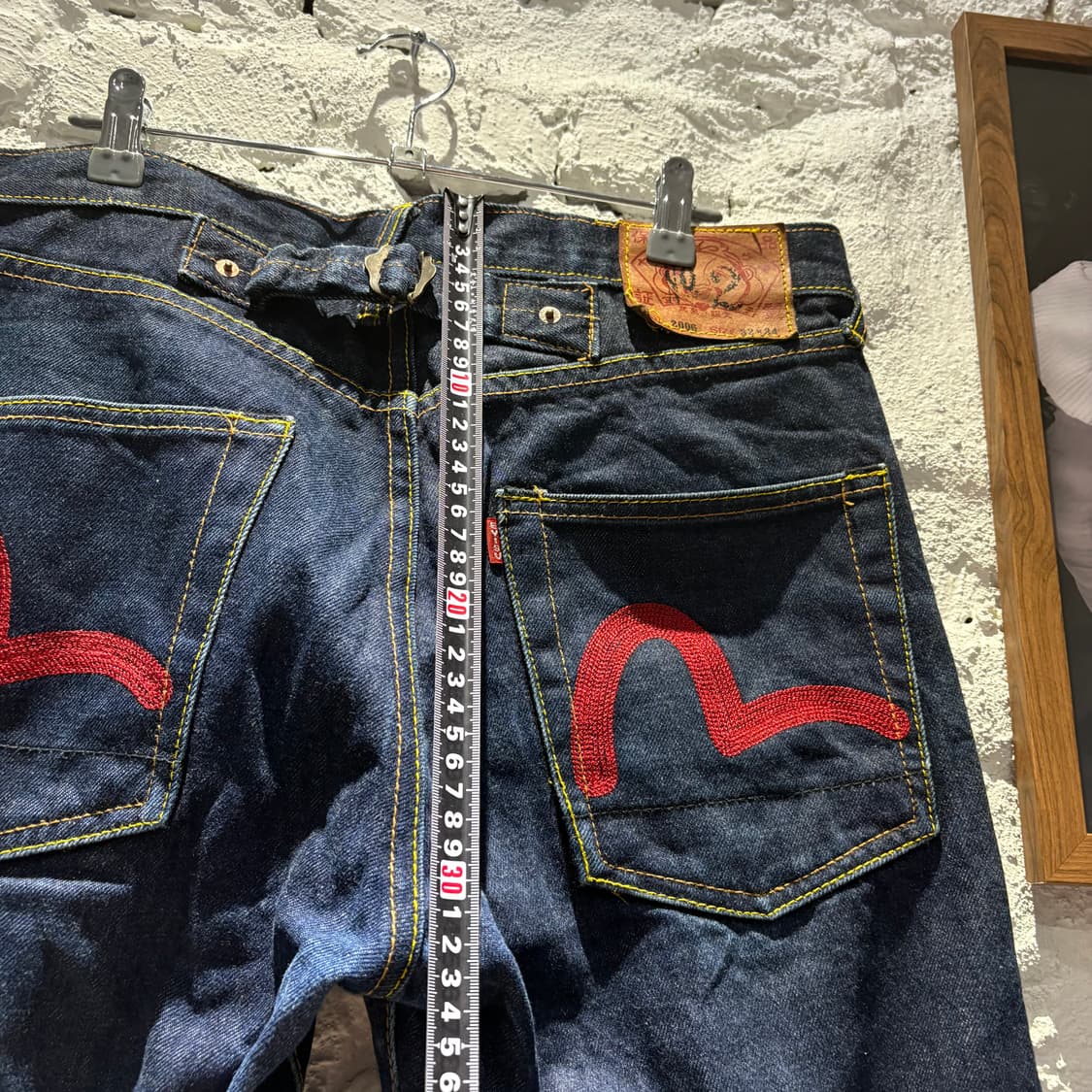 에비수 빈티지 제팬 오리지날 데님팬츠 상품이미지6