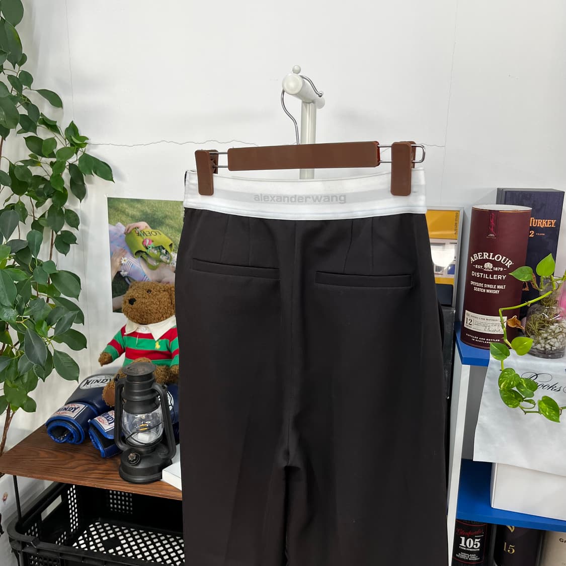 알렉산더왕 하이웨스트 밴딩 슬랙스 2 상품이미지4