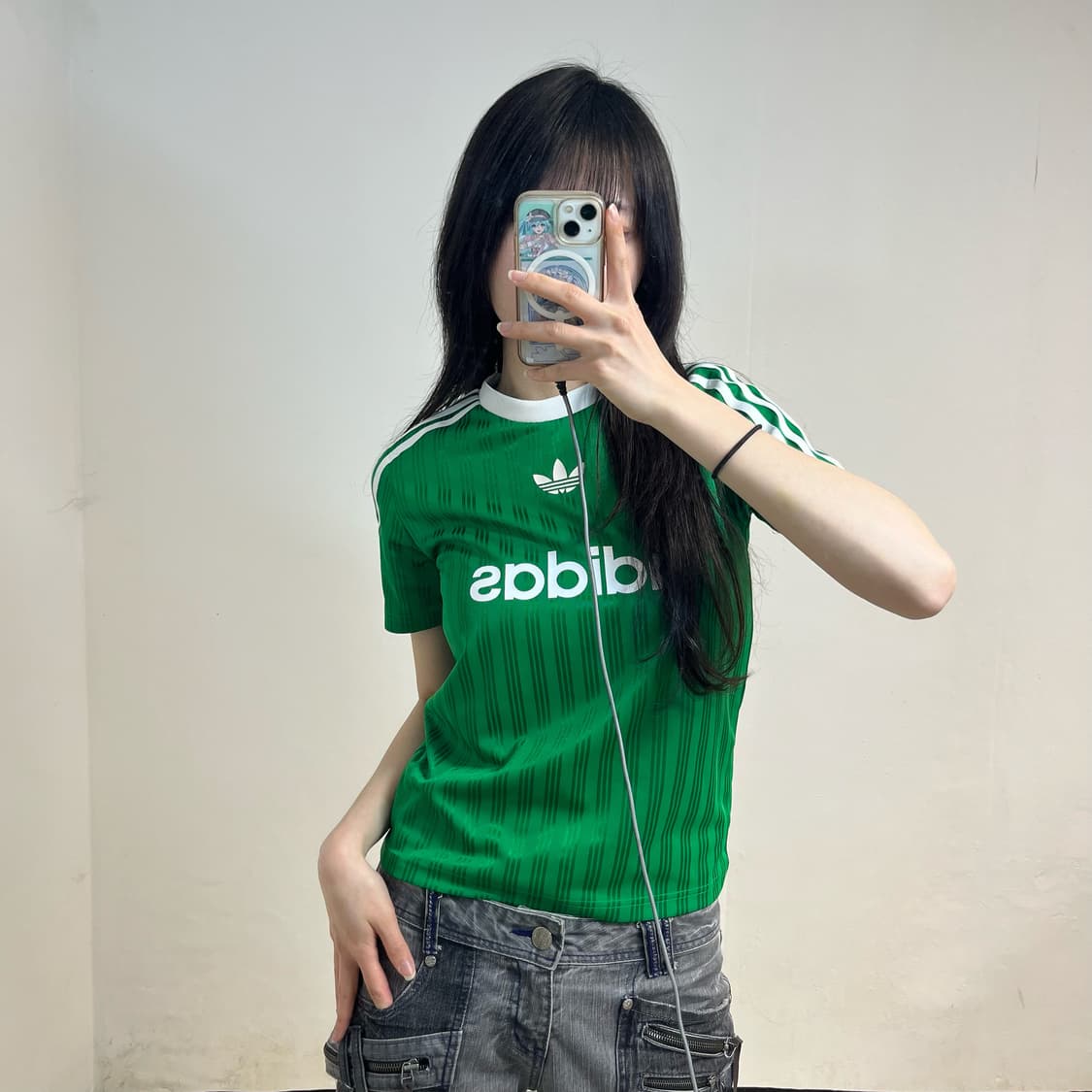 Adidas trefoil football jersey t-shirt 상품이미지1