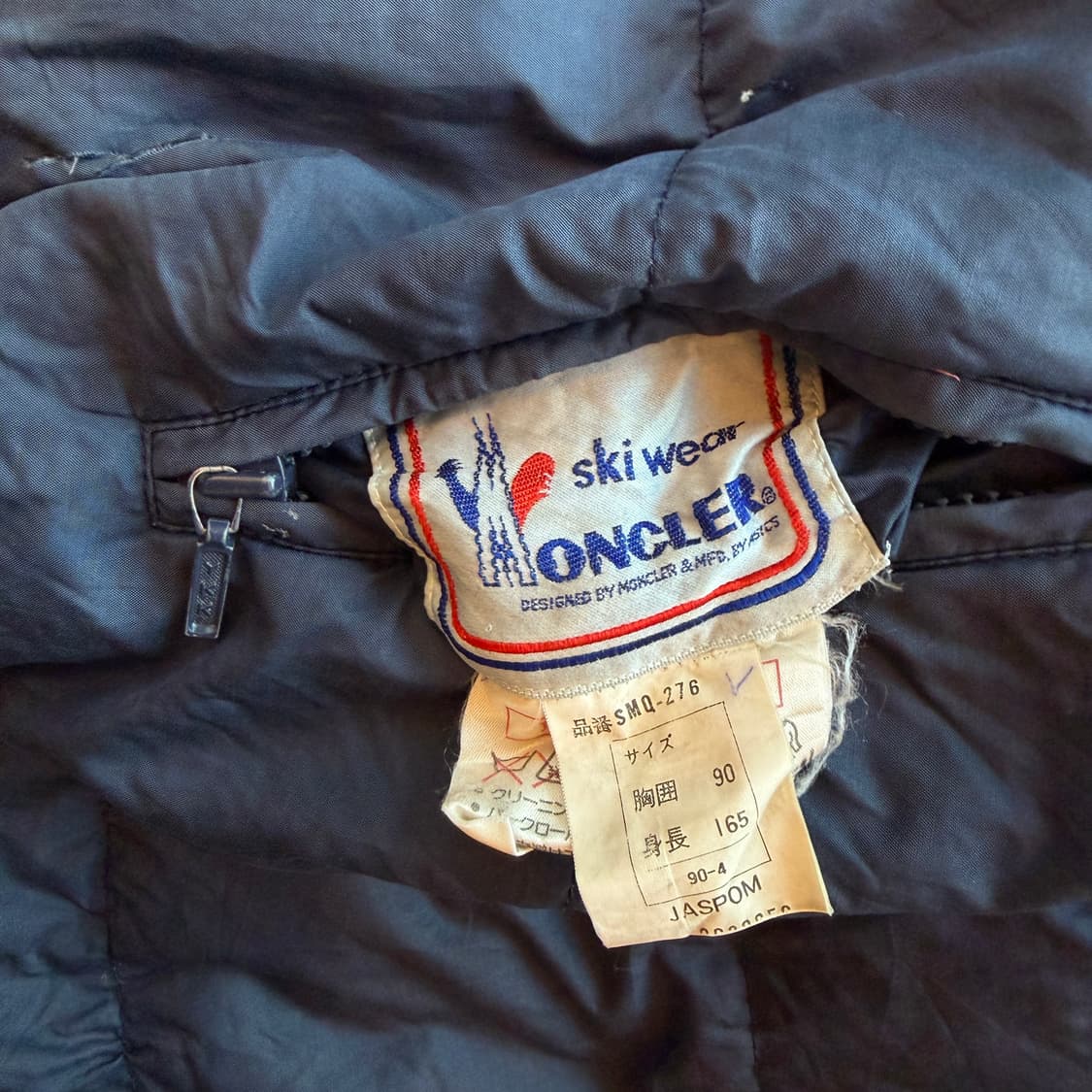 80s 몽클레어 리버시블 다운 푸퍼 상품이미지8