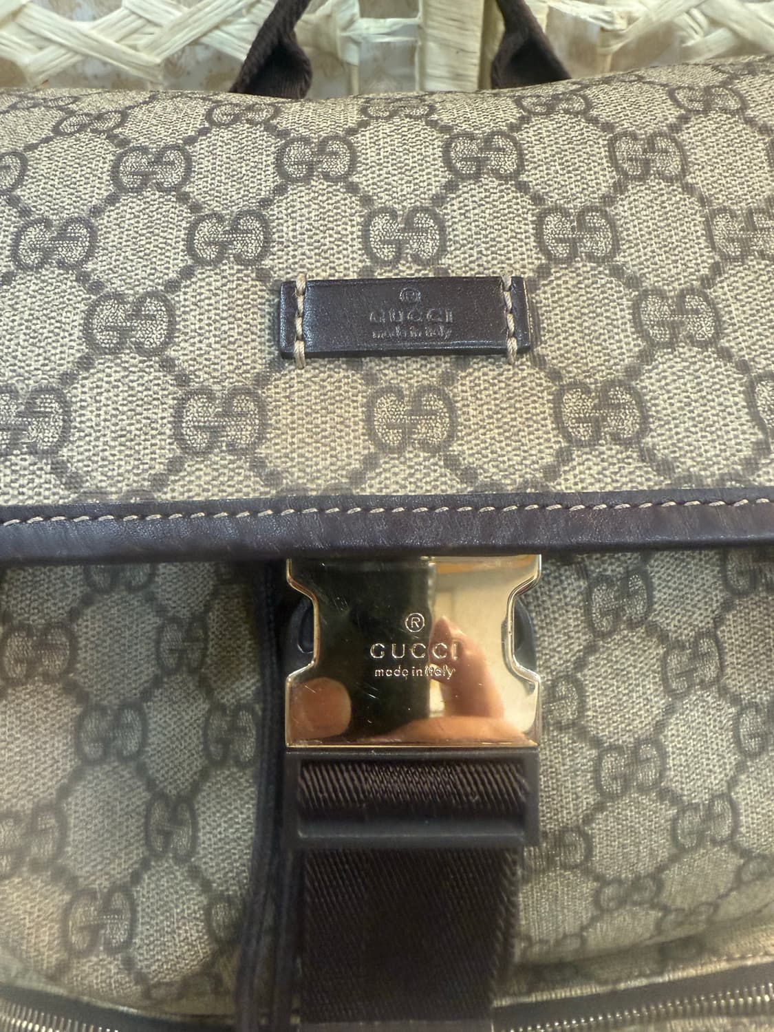 정품 구찌 수프림 백팩 팝니다 상품이미지2