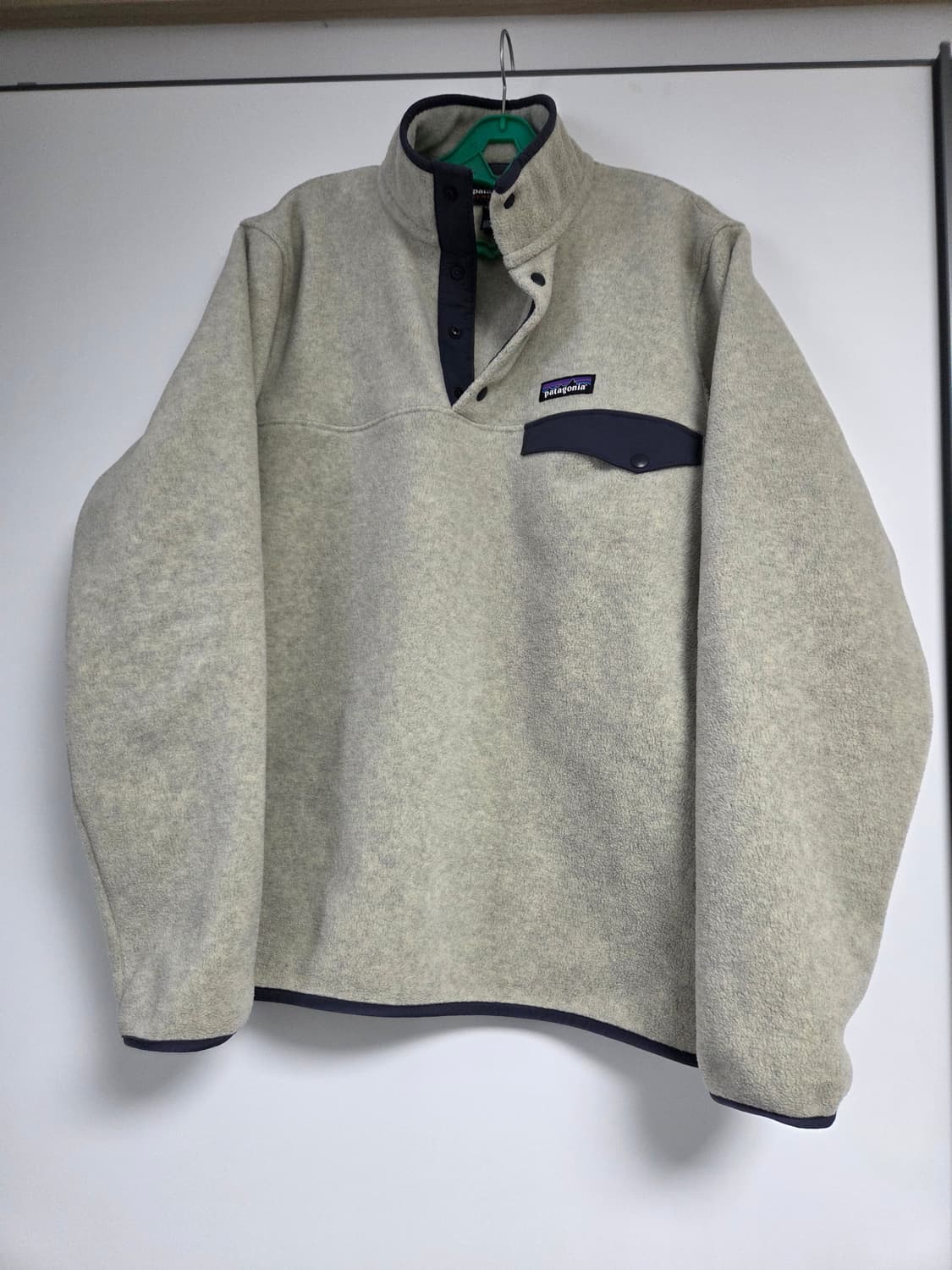 [S] 파타고니아 라이트웨이트 신칠라 오트밀헤더 스몰더블루 상품이미지1