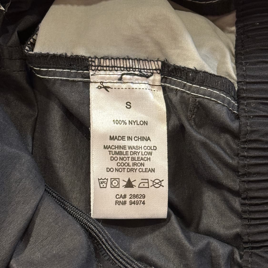 스투시 STUSSY 나일론 트랙 팬츠 S 블랙 상품이미지7