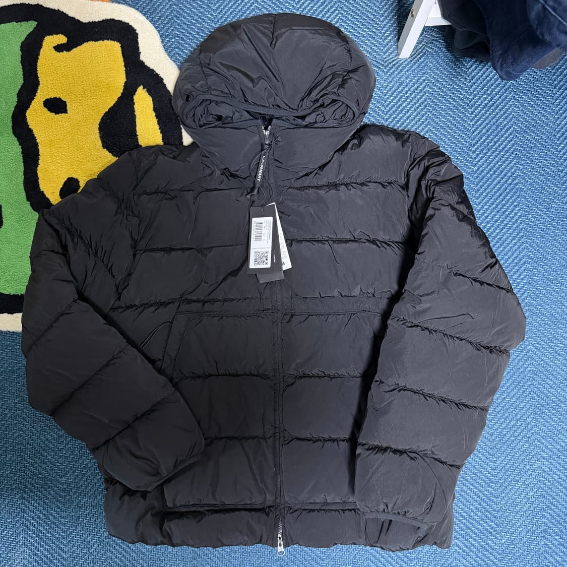 [XL]CP컴퍼니 크롬-R 패딩 블랙 24fw 상품이미지1