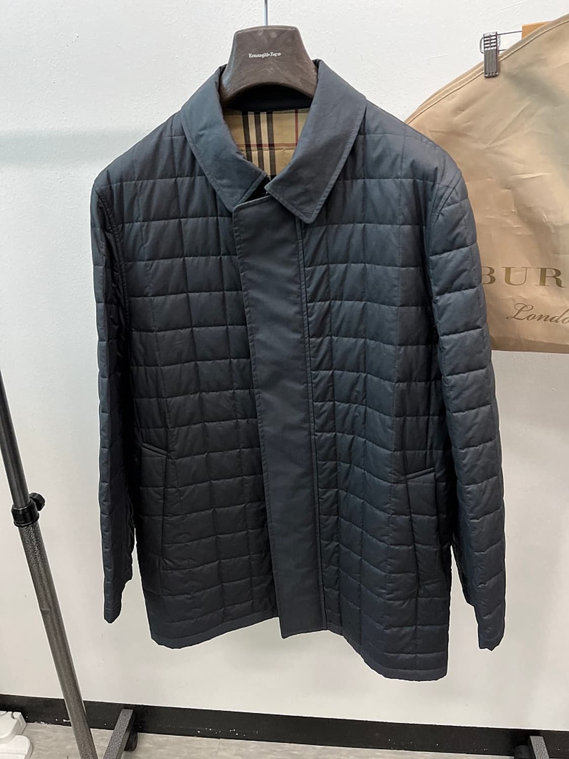 105) 버버리 런던 왁스 퀼팅자켓  상품이미지2