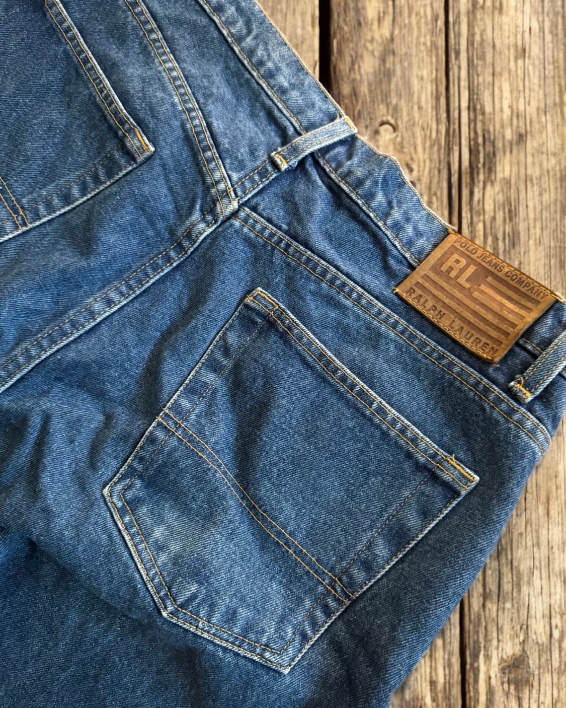90~00’s 랄프로렌 POLO JEANS 레귤러핏 데님팬츠 상품이미지7