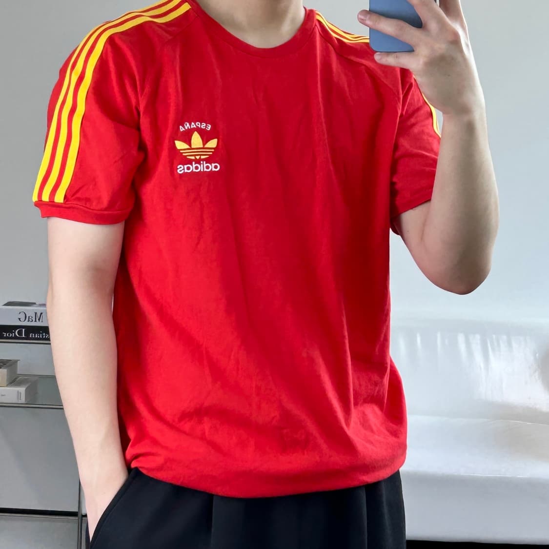 아디다스 오리지널 에스파냐 반팔티 2XL  상품이미지1