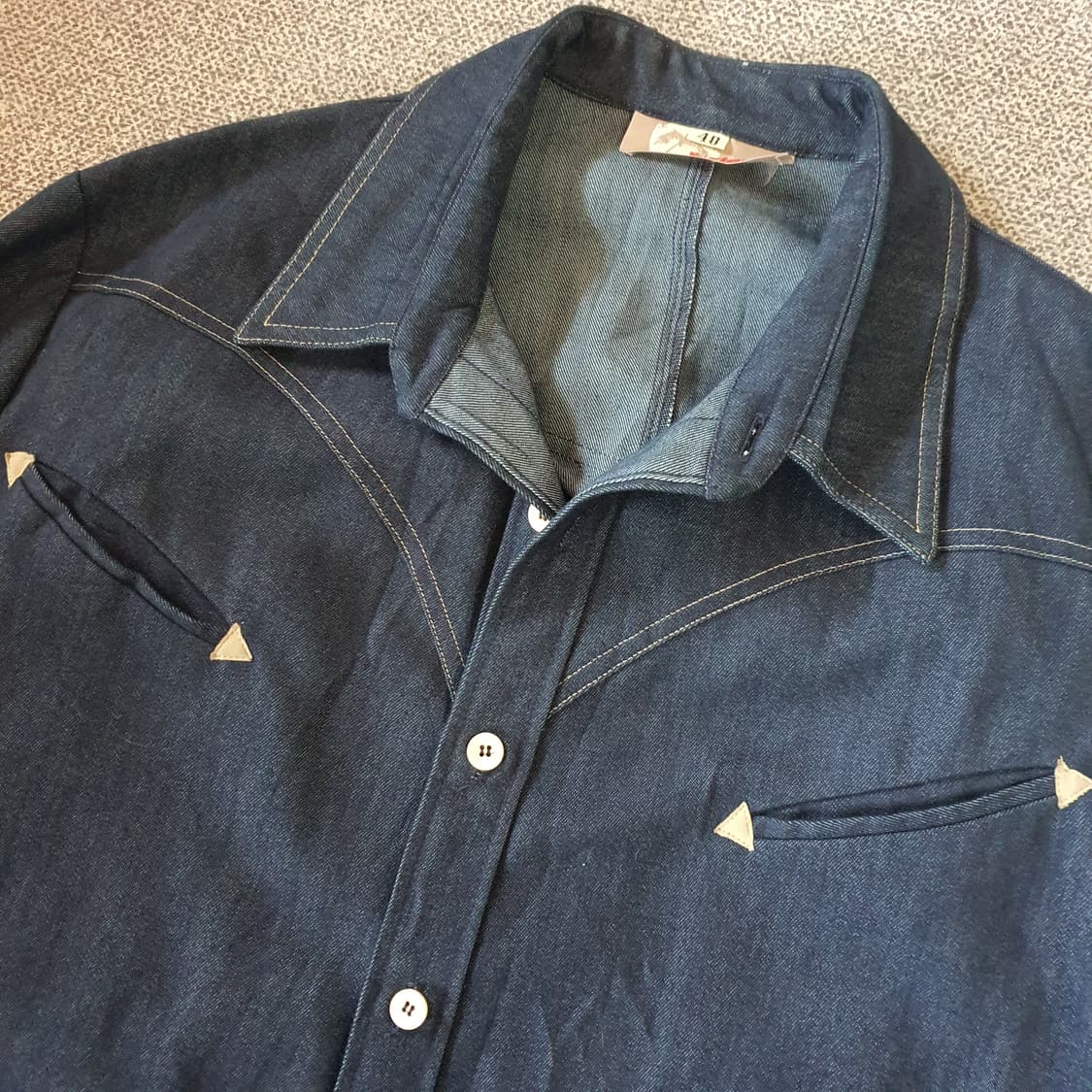 미국 수입 데님  웨스턴 셔츠  no.49 상품이미지3