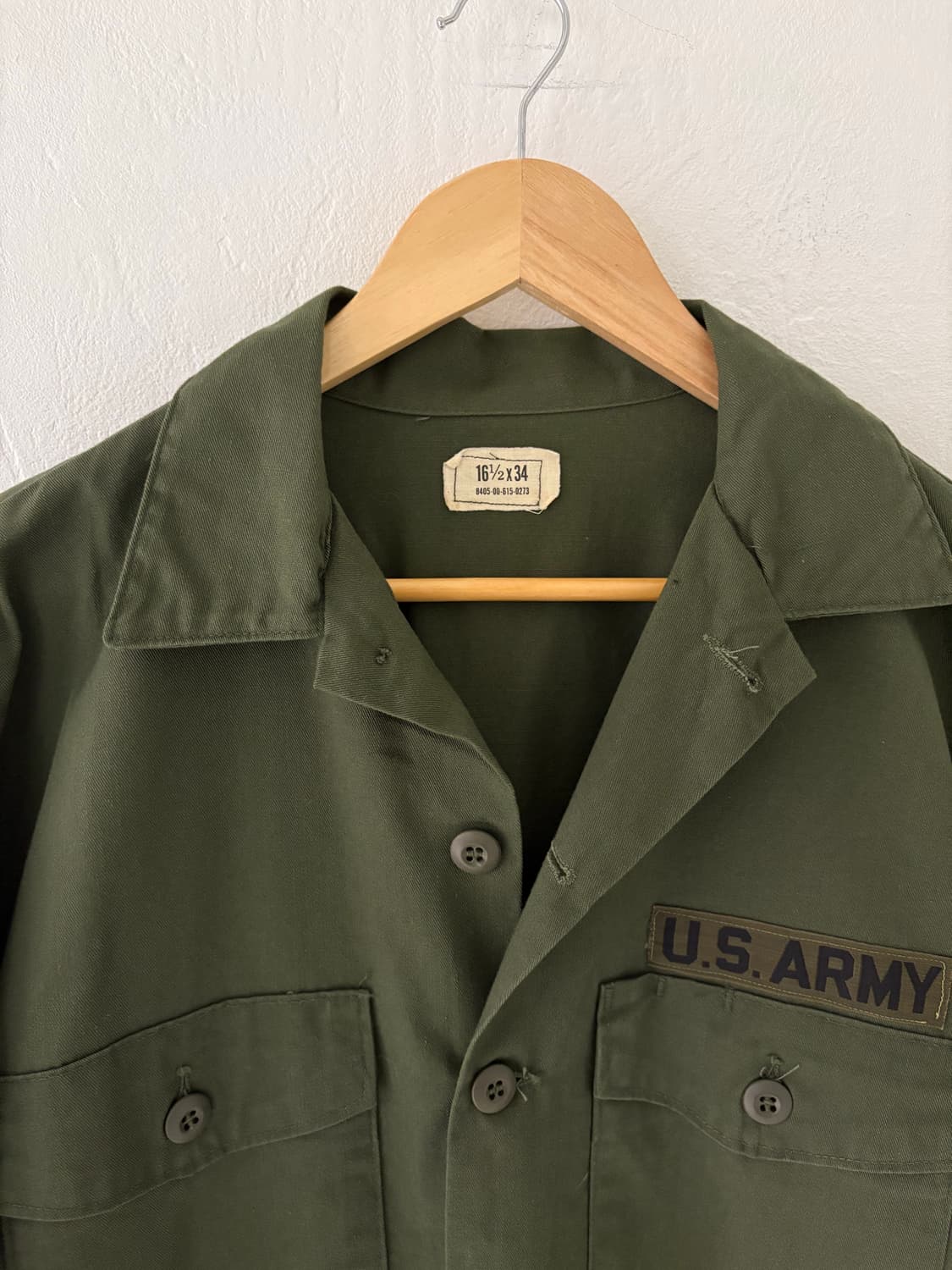 70's U.S Army og-507 Utility shirt.   상품이미지2