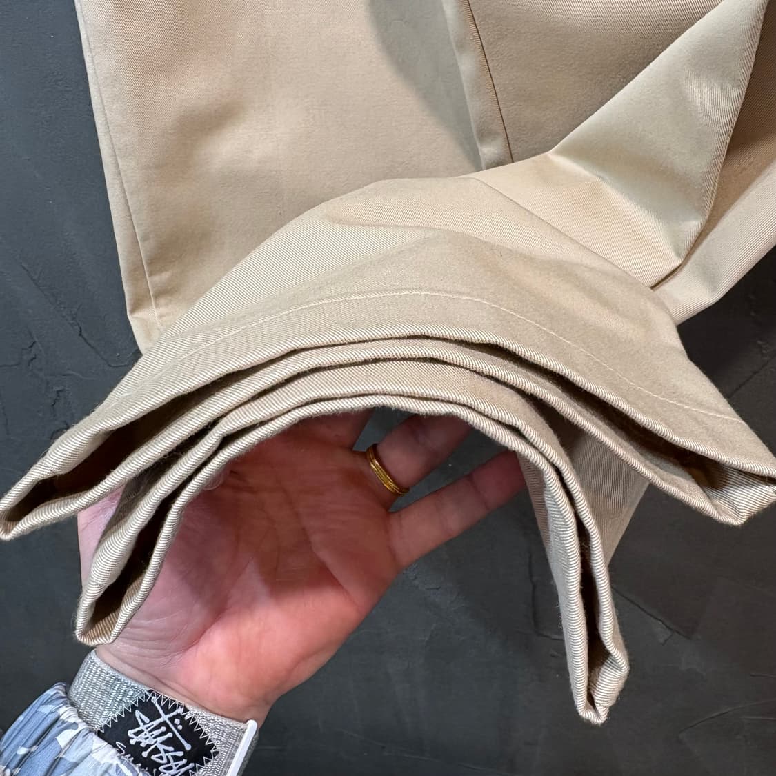 [36] SUPREME 슈프림 베이지 면바지 상품이미지2