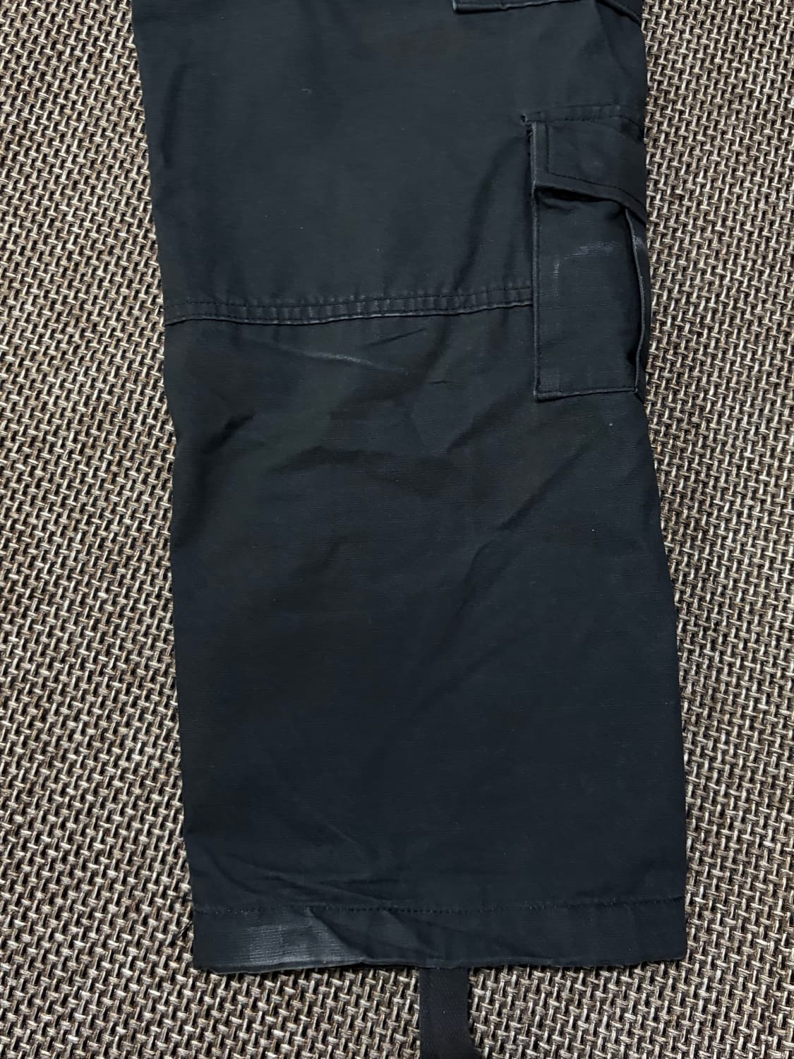 스투시 립스탑 카고 워크 팬츠 블랙 상품이미지7