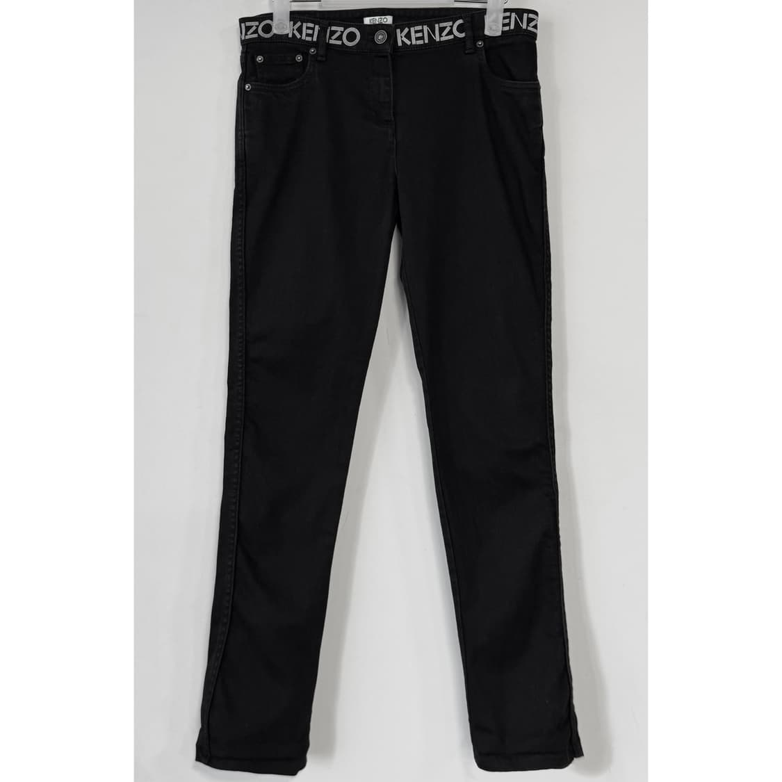 겐조 로고 스키니 블랙 데님 진 상품이미지2