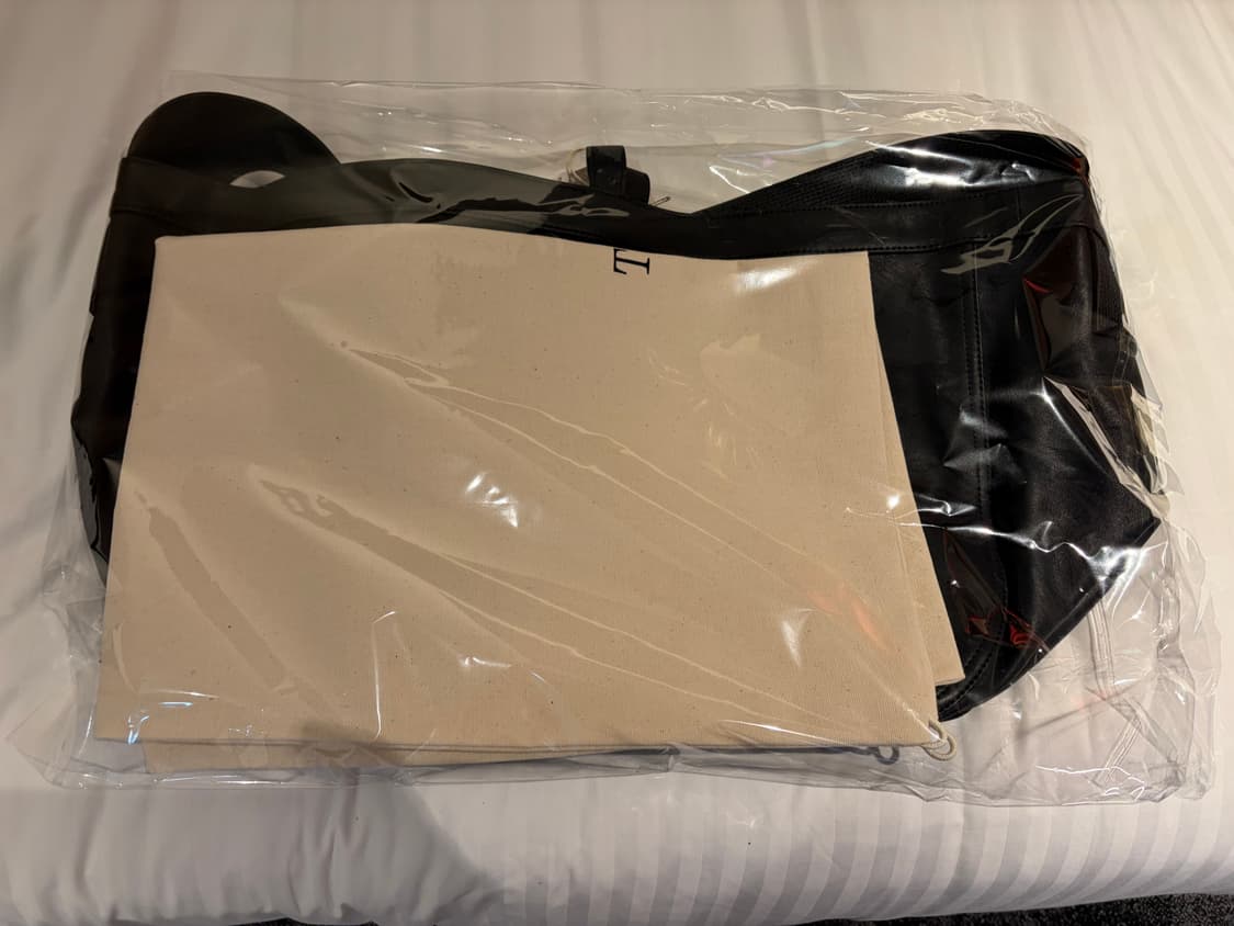 타이가다카하시 뉴스보이백 LOT.004 블랙새제품 상품이미지2