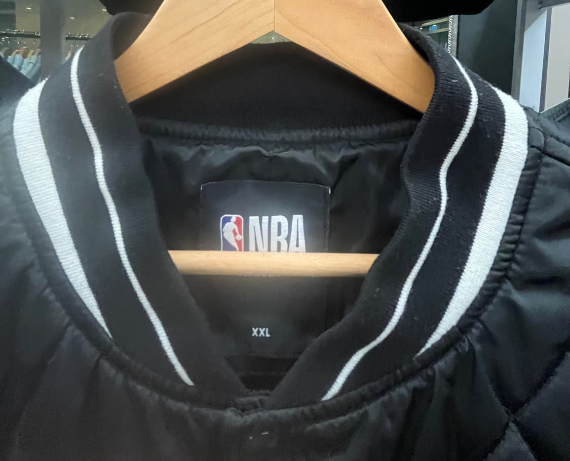 MLB 시카고 블랙 퀼팅 야구 점퍼 상품이미지7