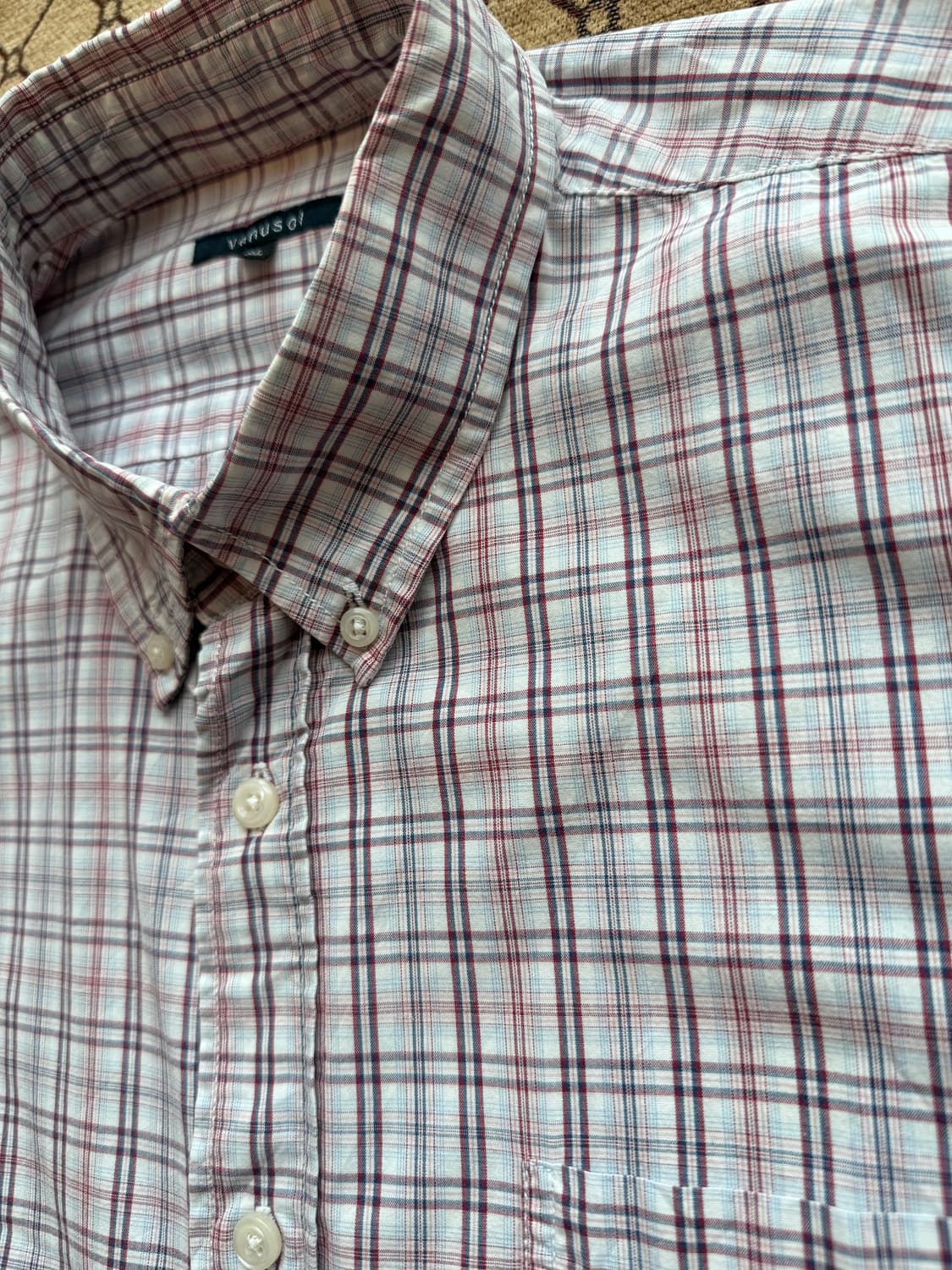 빈티지 체크 셔츠 상품이미지2