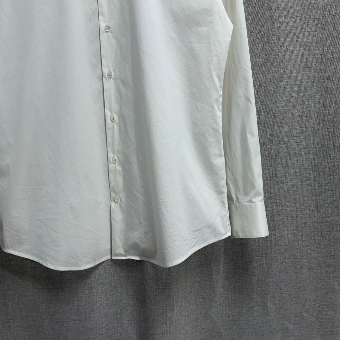 [52] 솔리드옴므 남성 화이트 드레스 셔츠 남방 상품이미지4