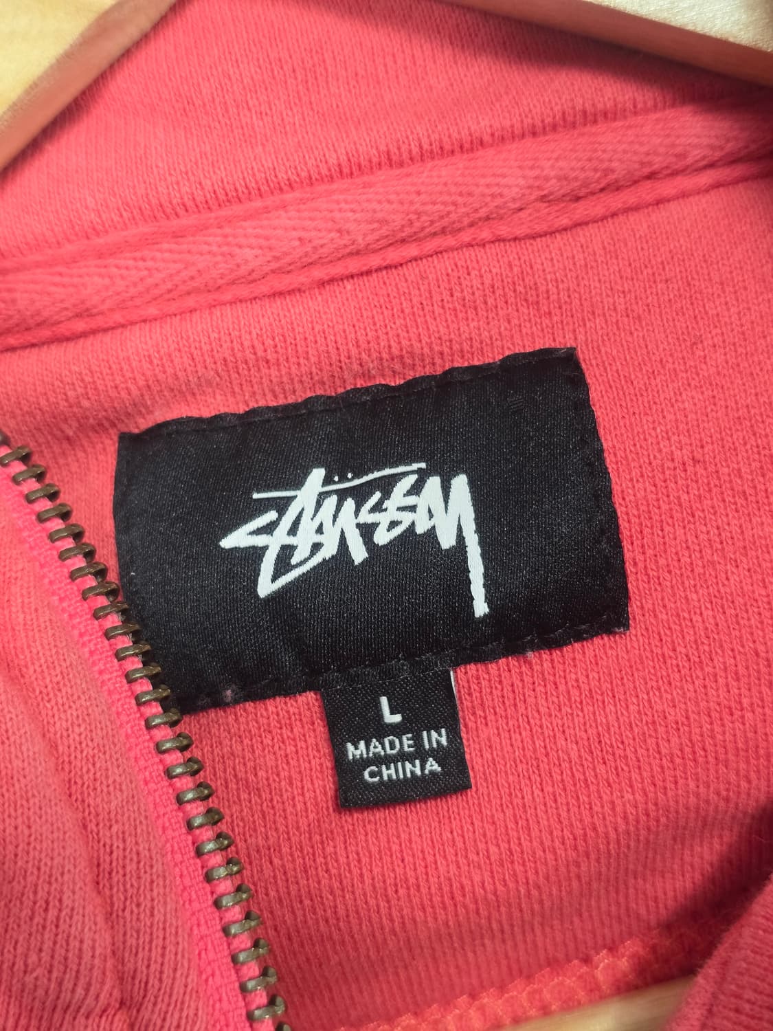 Stussy 스투시 투톤 하프집업 L 상품이미지6