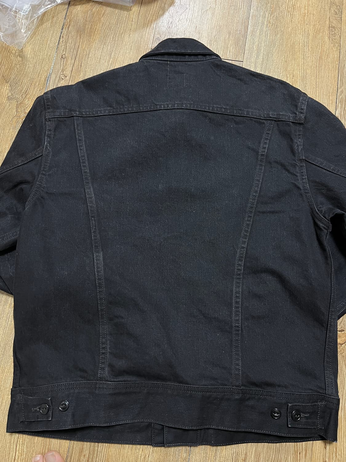 택포58) RRL 더블알엘 Lot271 트러커 블랙 M 상품이미지7