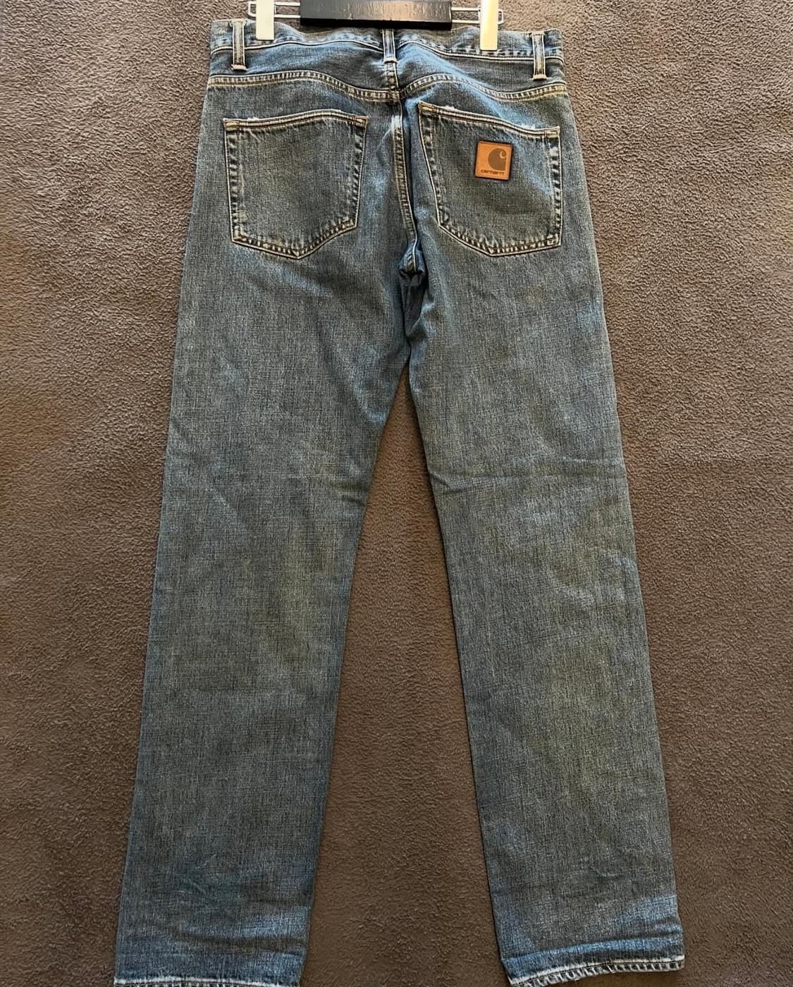 칼하트 WIP 데님 스트레이트 팬츠 상품이미지1