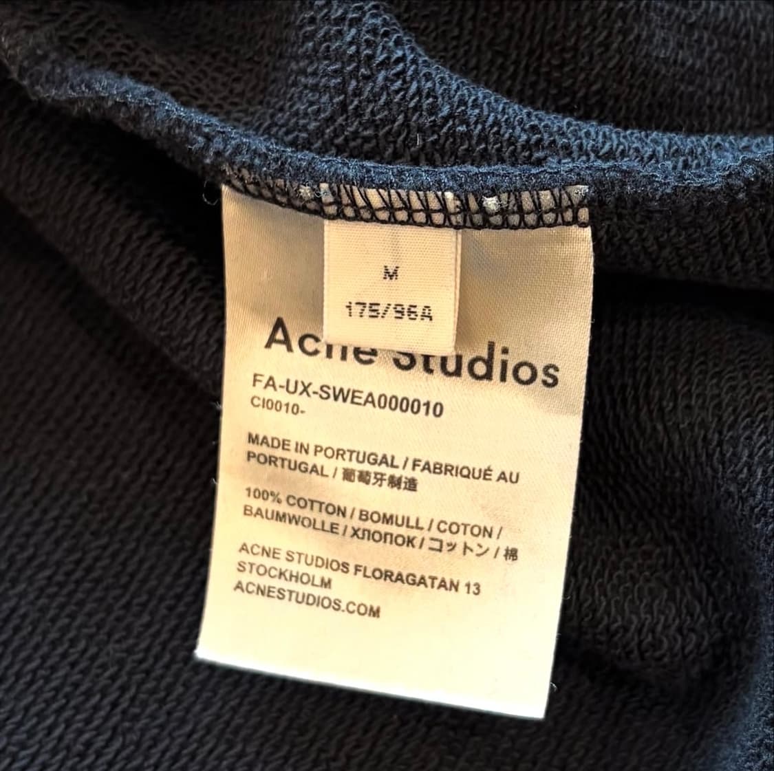 아크네스튜디오 포바 크루넥 오버 스웻 셔츠 상품이미지7