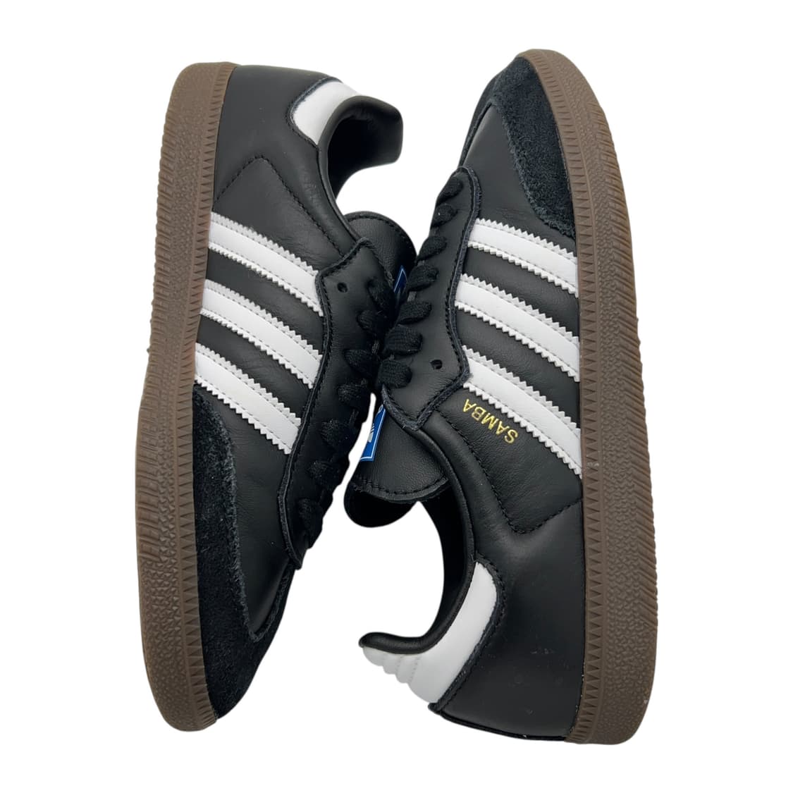 235 아디다스 삼바 OG 블랙 화이트 검 상품이미지3
