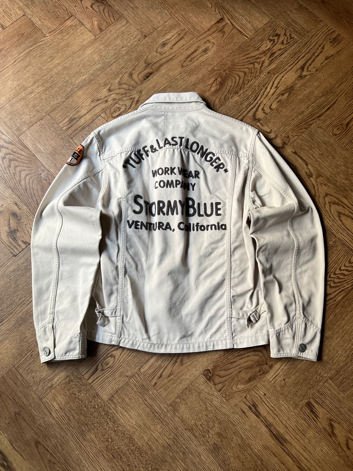 [S]Stormy Blue by 페로우즈 빈티지 패치 워크 자켓 상품이미지9