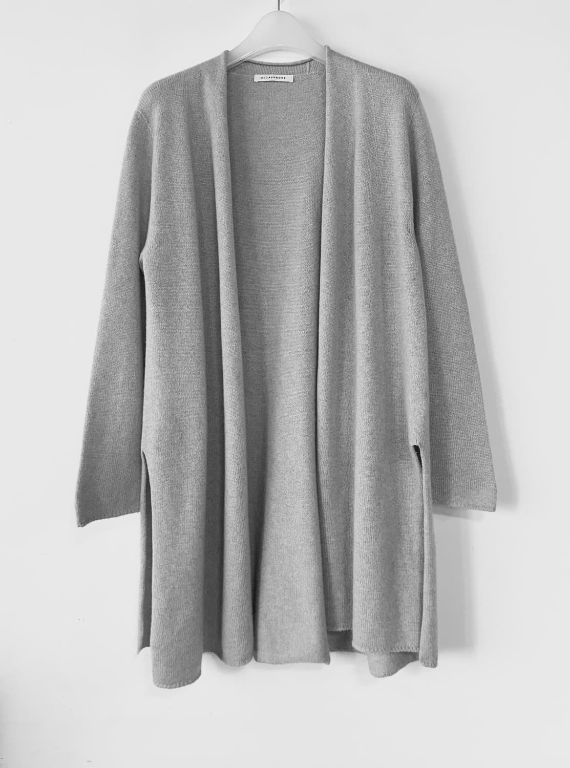 더캐시미어 캐시미어100 롱 가디건 상품이미지1
