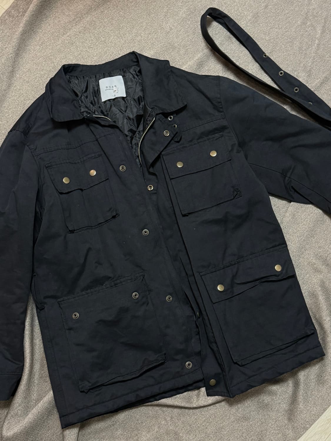 블랙 유틸리티자켓 상품이미지3