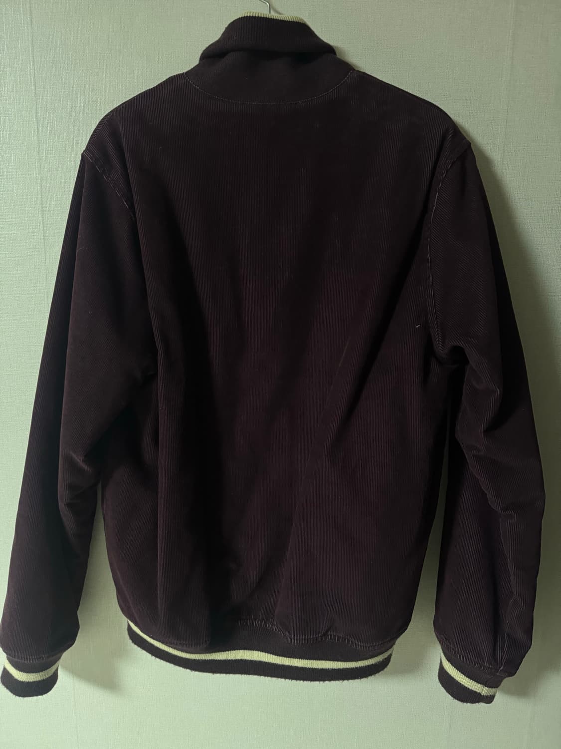 스투시 기본 SS 버건디 코듀로이 자켓 상품이미지5