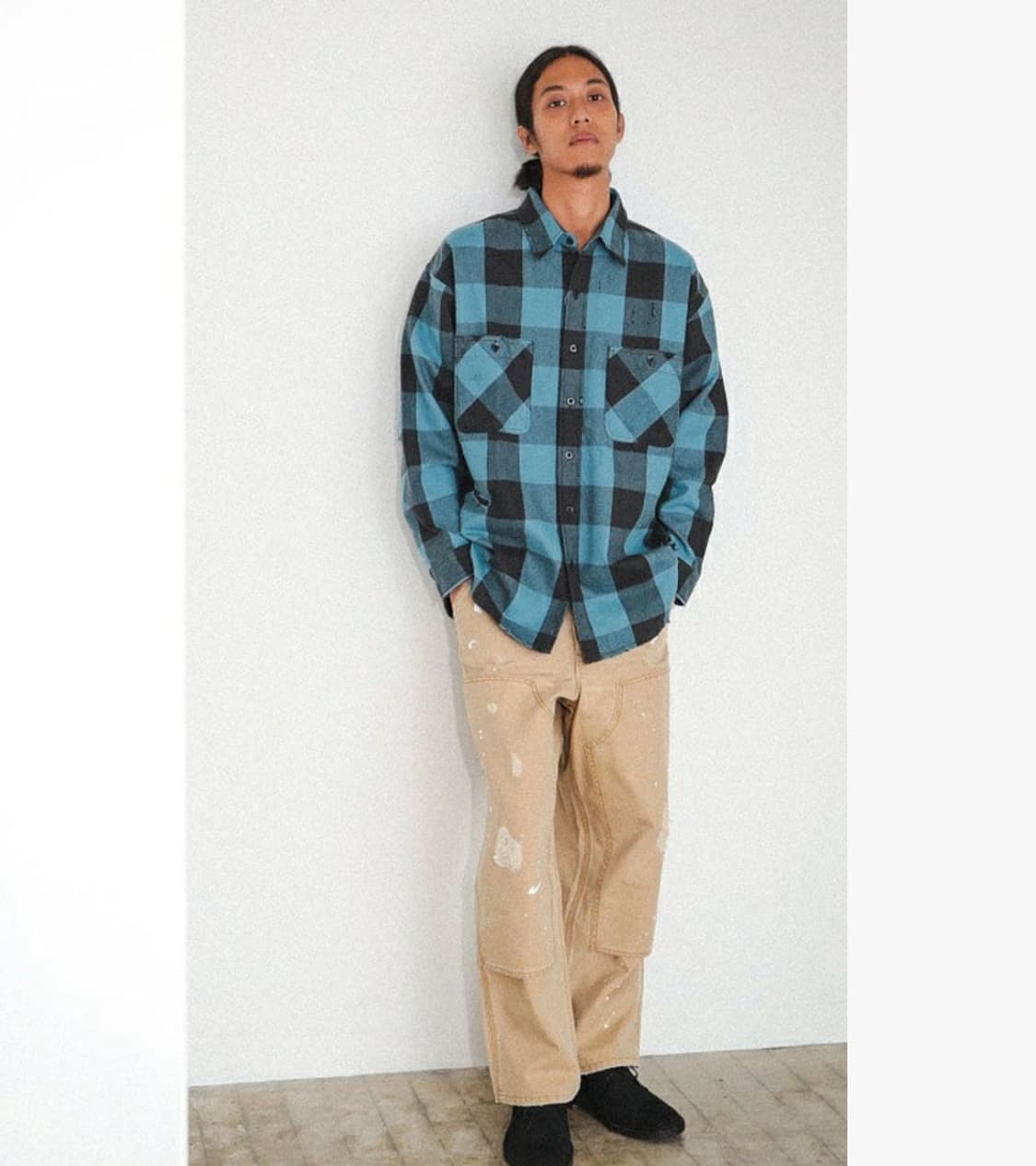 BEAMS - DAMAGE CHECK SHIRT 상품이미지3