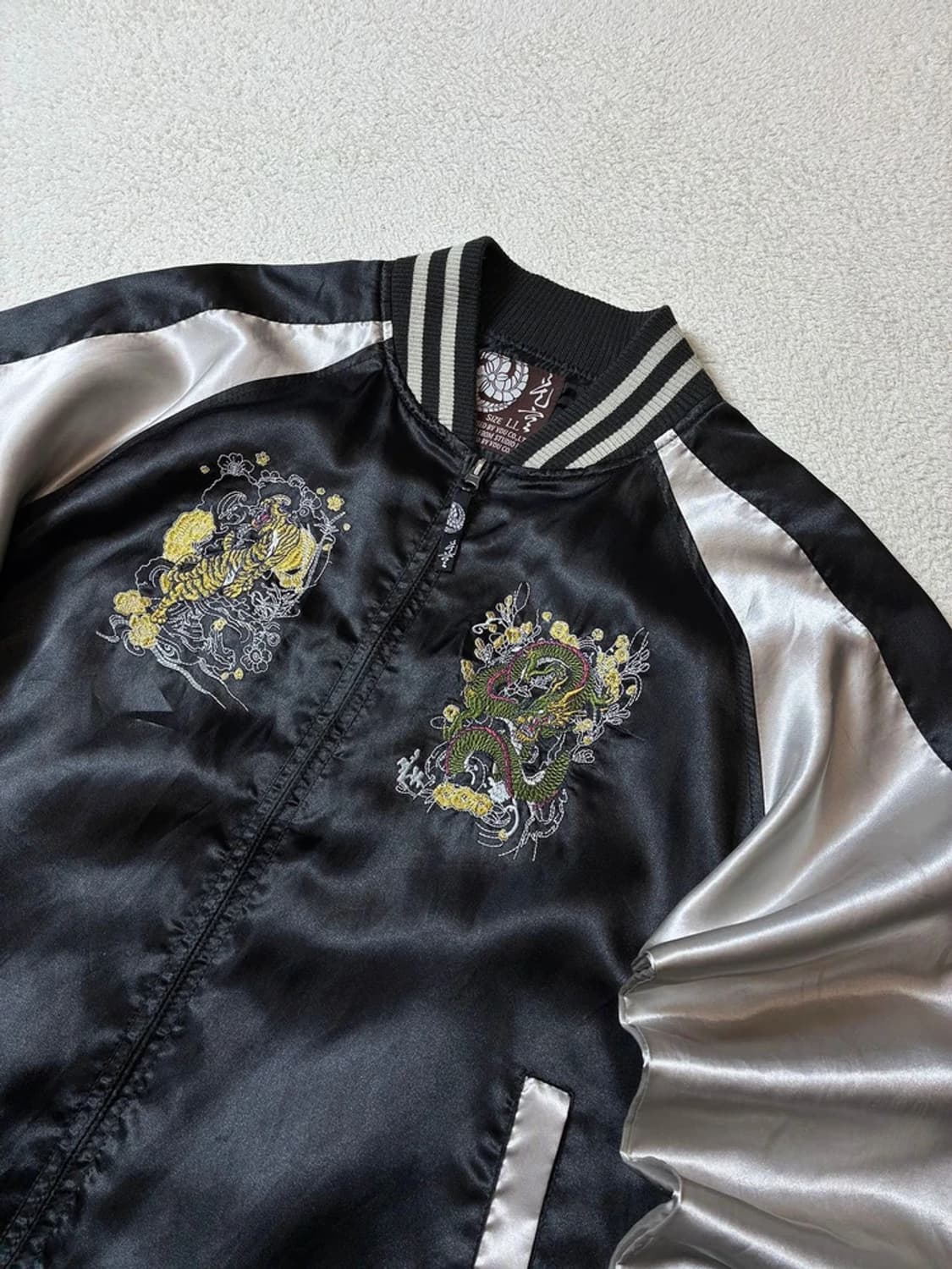 Japanese 용호상박 스카잔 새틴 자켓 PN7234 상품이미지5