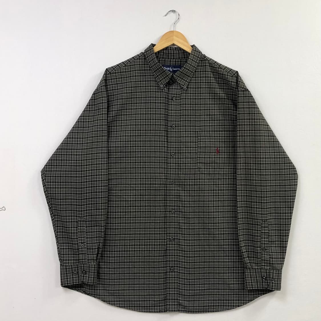 Xxl 폴로 체크 빅셔츠 상품이미지2
