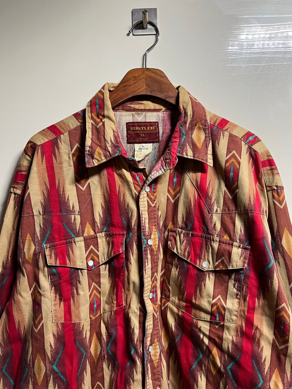 빈티지 랭글러x러슬러 웨스턴 셔츠 상품이미지2